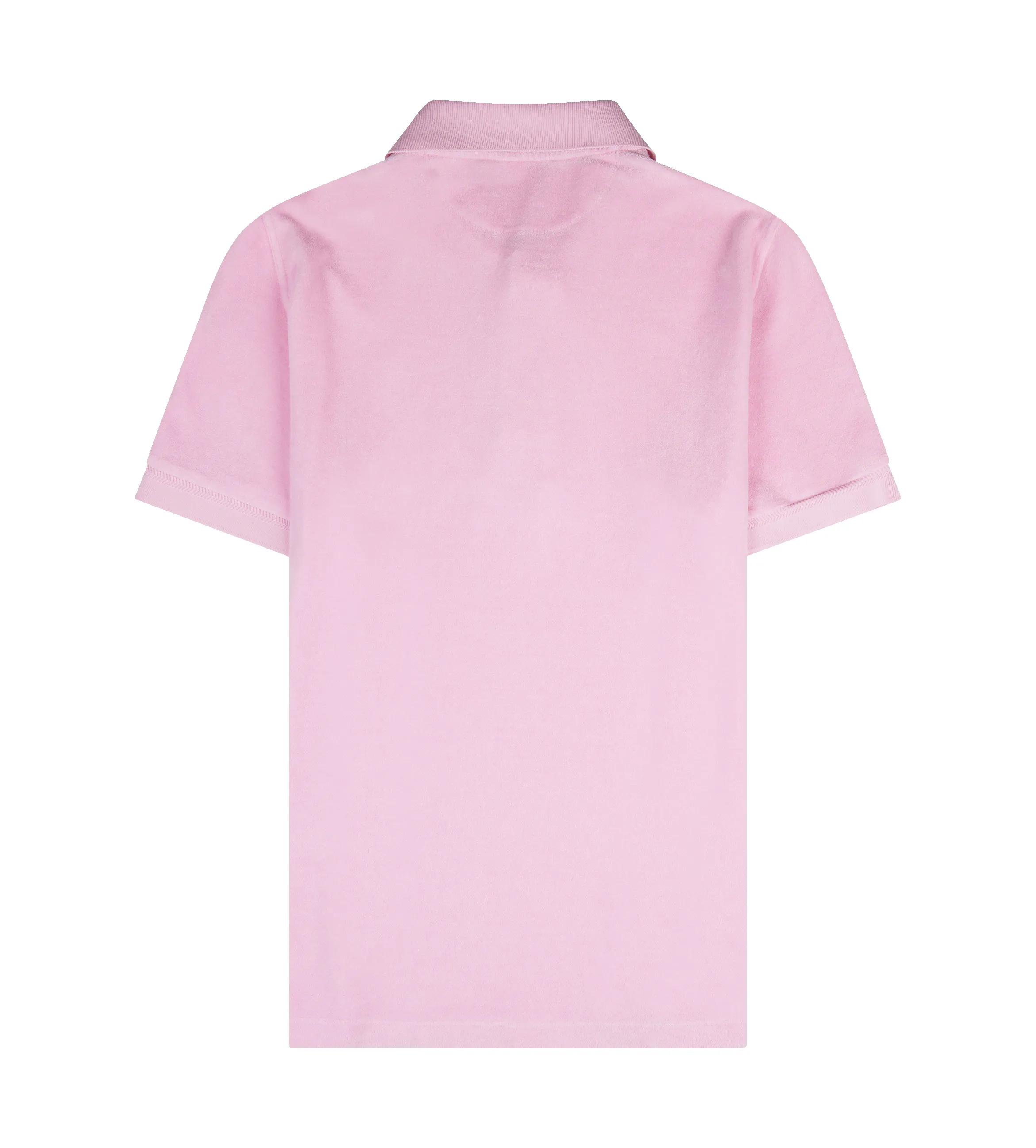 Cotton jersey polo shirt in Pink sold by FOUR Amsterdam product image thumbnail 2