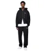 Circles Boxy Zip Up Hoodie Black/ Pink sold by FOUR Amsterdam