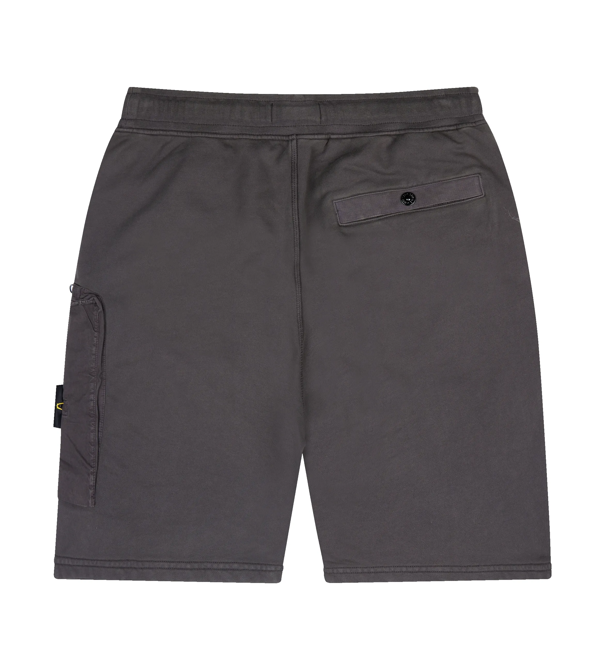 Cargo bermuda shorts with pockets and ribbing - Charcoal sold by FOUR Amsterdam product image thumbnail 2