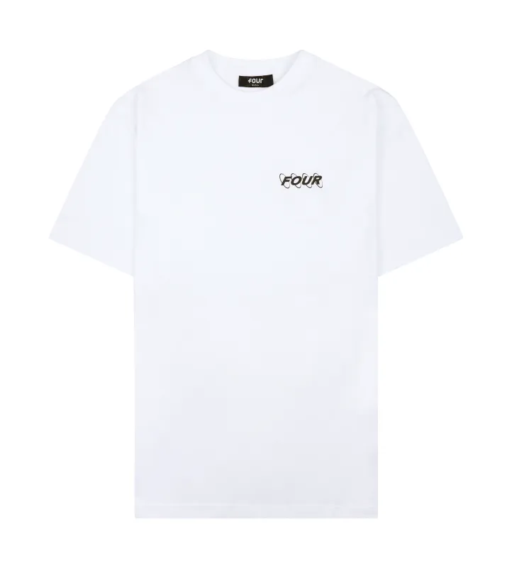 Circles Logo T-shirt White sold by FOUR Amsterdam