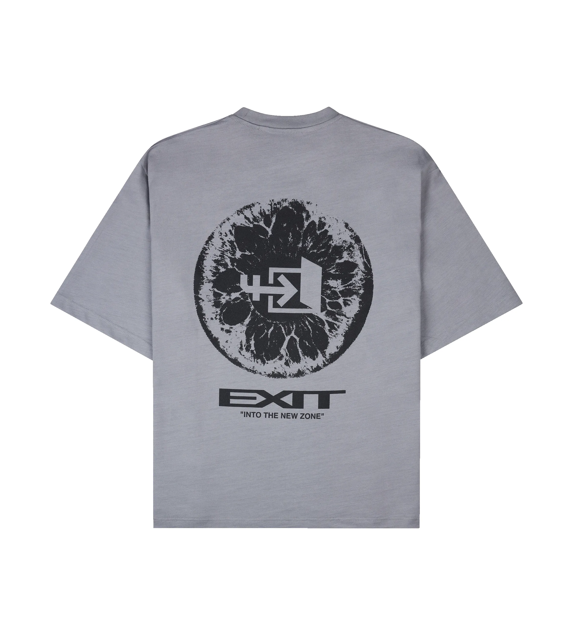 mono exit eye T-shirt mockingbird grey sold by FOUR Amsterdam product image thumbnail 2
