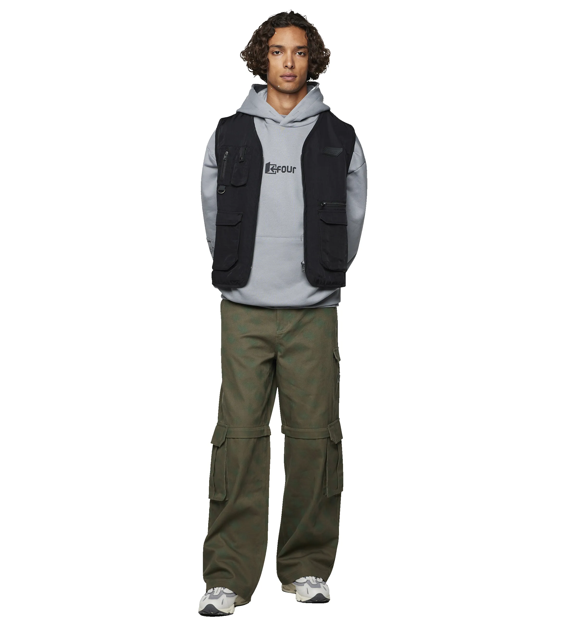 Exit Eye Hoodie Mockingbird Grey sold by FOUR Amsterdam product image thumbnail 5