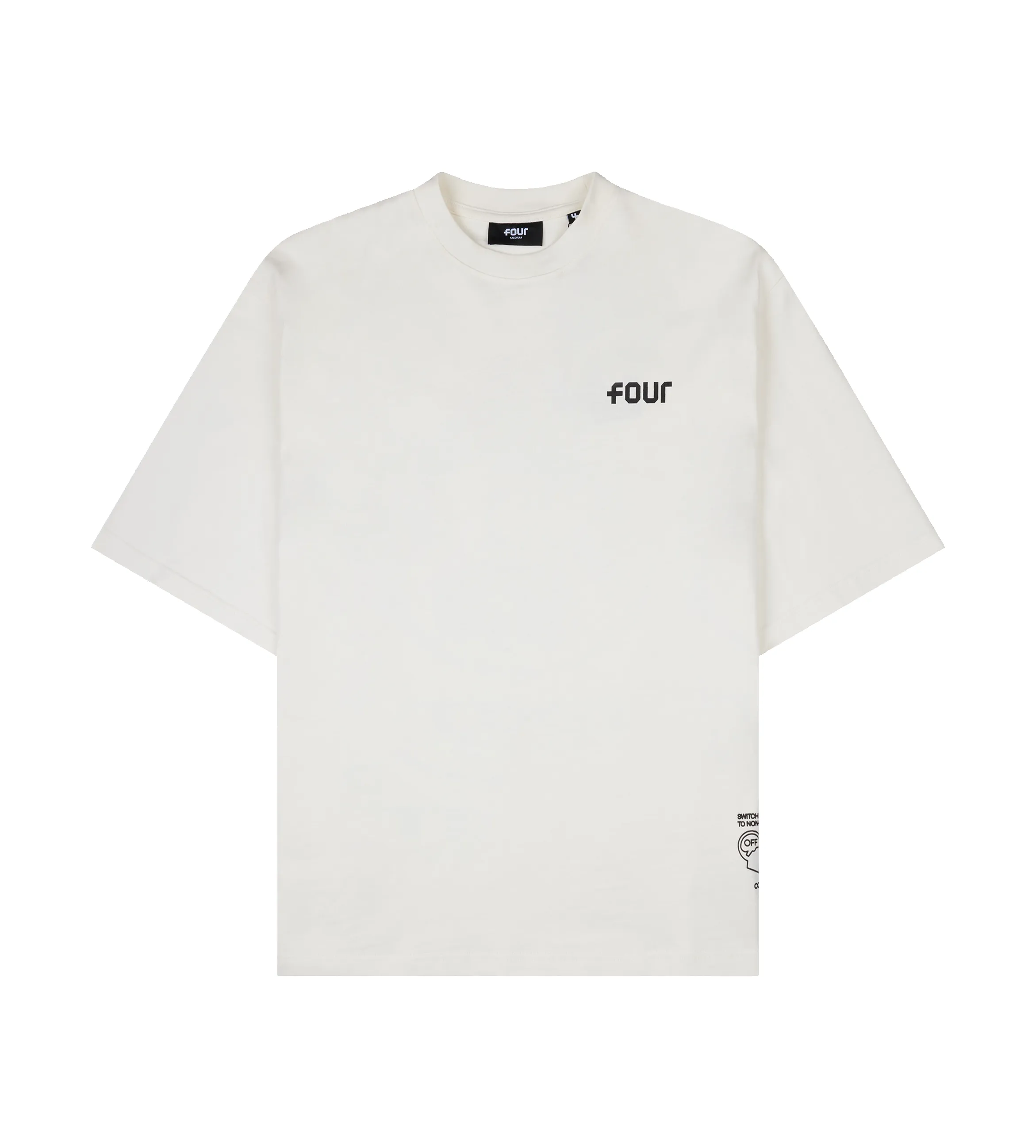 Mono Exit Eye T-shirt Cannoli Cream sold by FOUR Amsterdam product image thumbnail 4