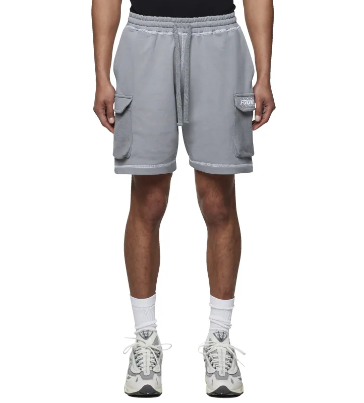 Inside Out Cargo Shorts Mockingbird Grey sold by FOUR Amsterdam