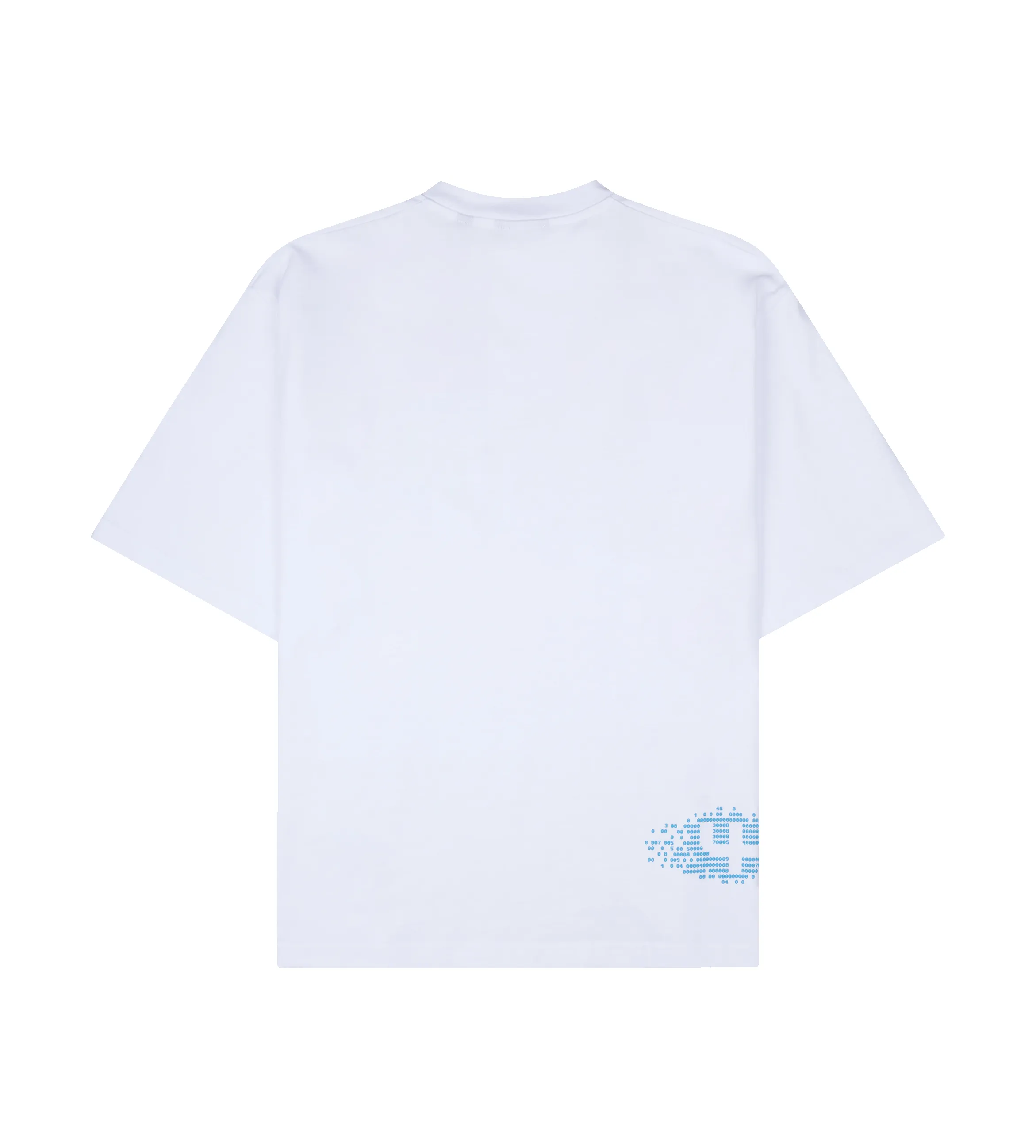 Digital Logo T-shirt White sold by FOUR Amsterdam product image thumbnail 2