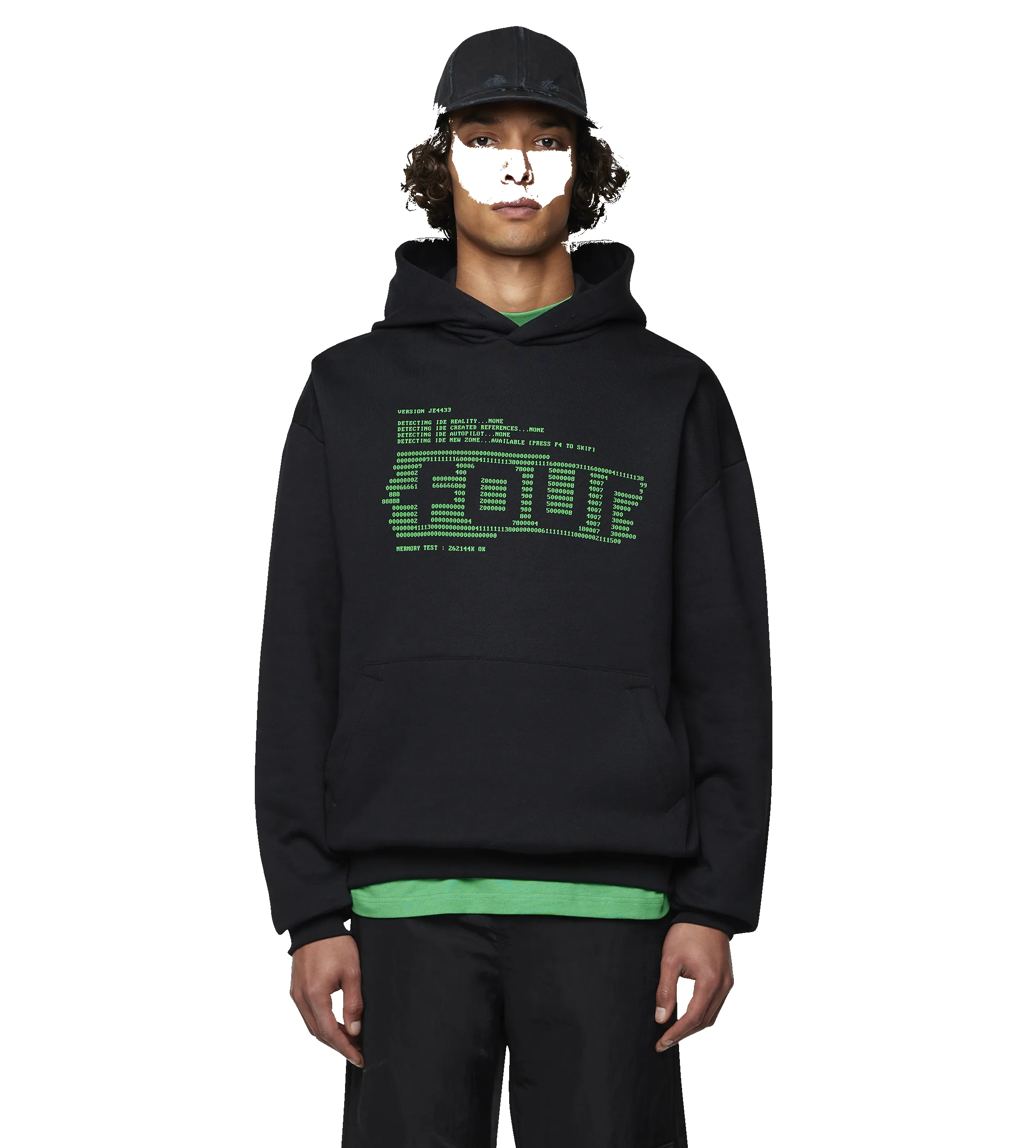 Digital Hoodie Black sold by FOUR Amsterdam