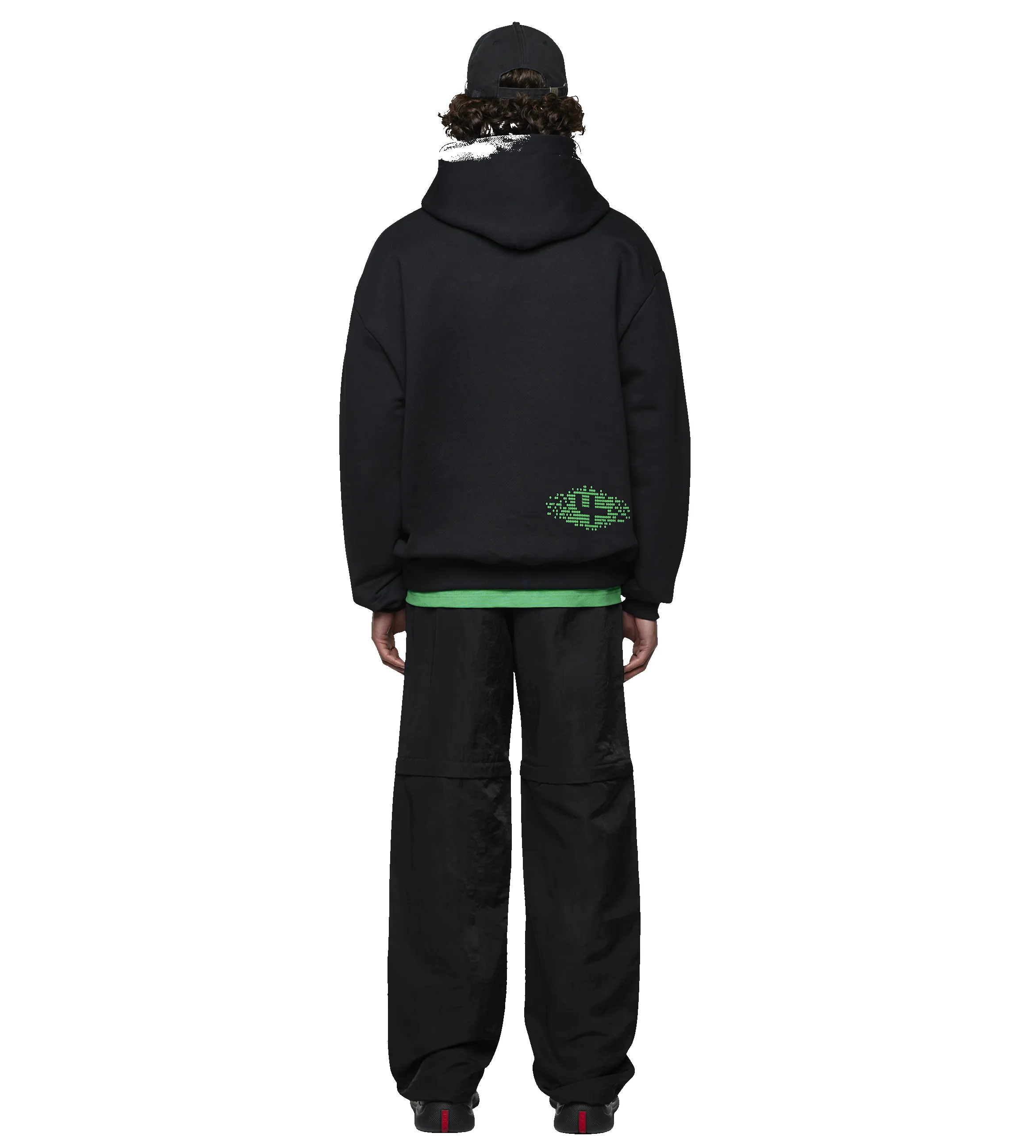 Digital Hoodie Black sold by FOUR Amsterdam product image thumbnail 5