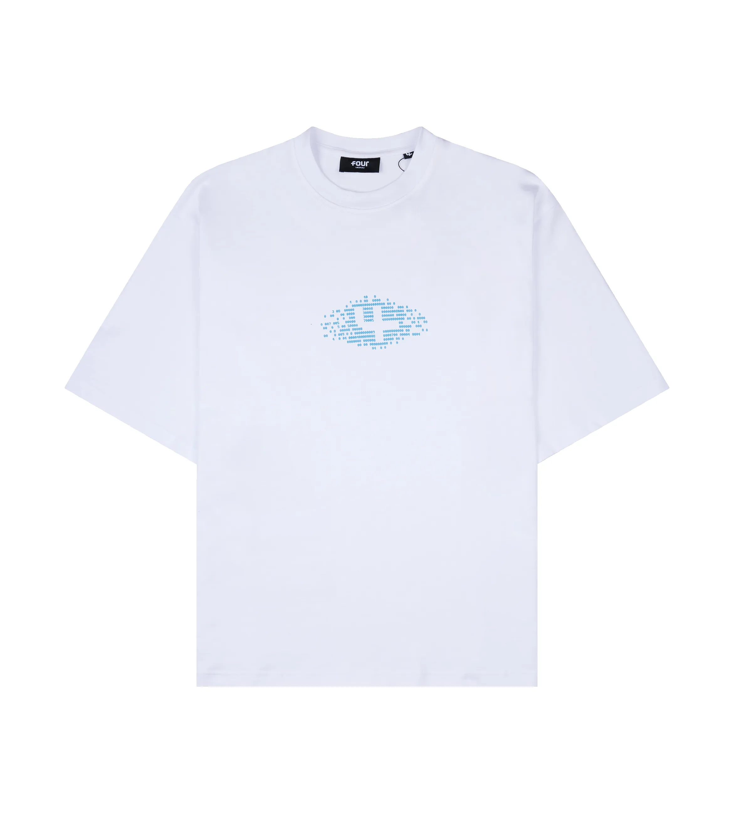Computer T-shirt White sold by FOUR Amsterdam product image thumbnail 4