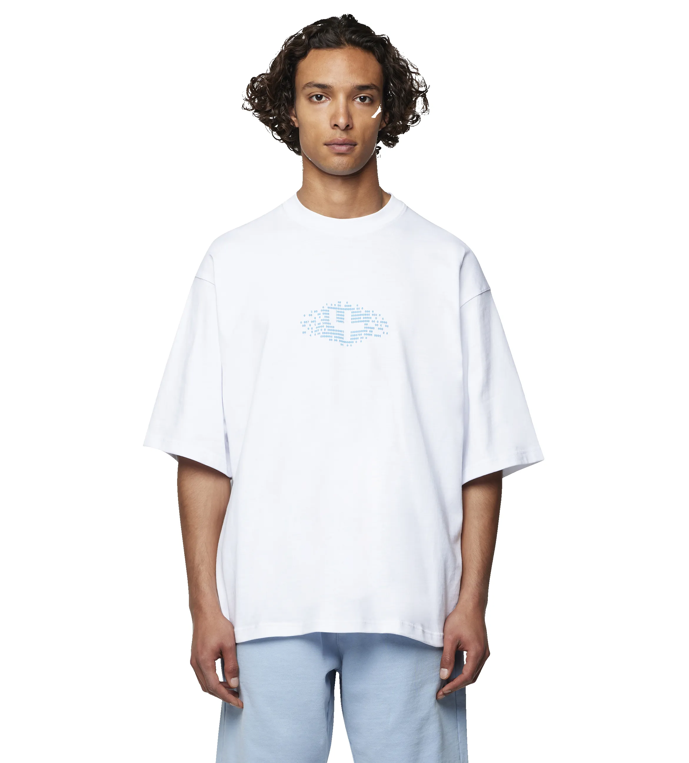 Computer T-shirt White sold by FOUR Amsterdam