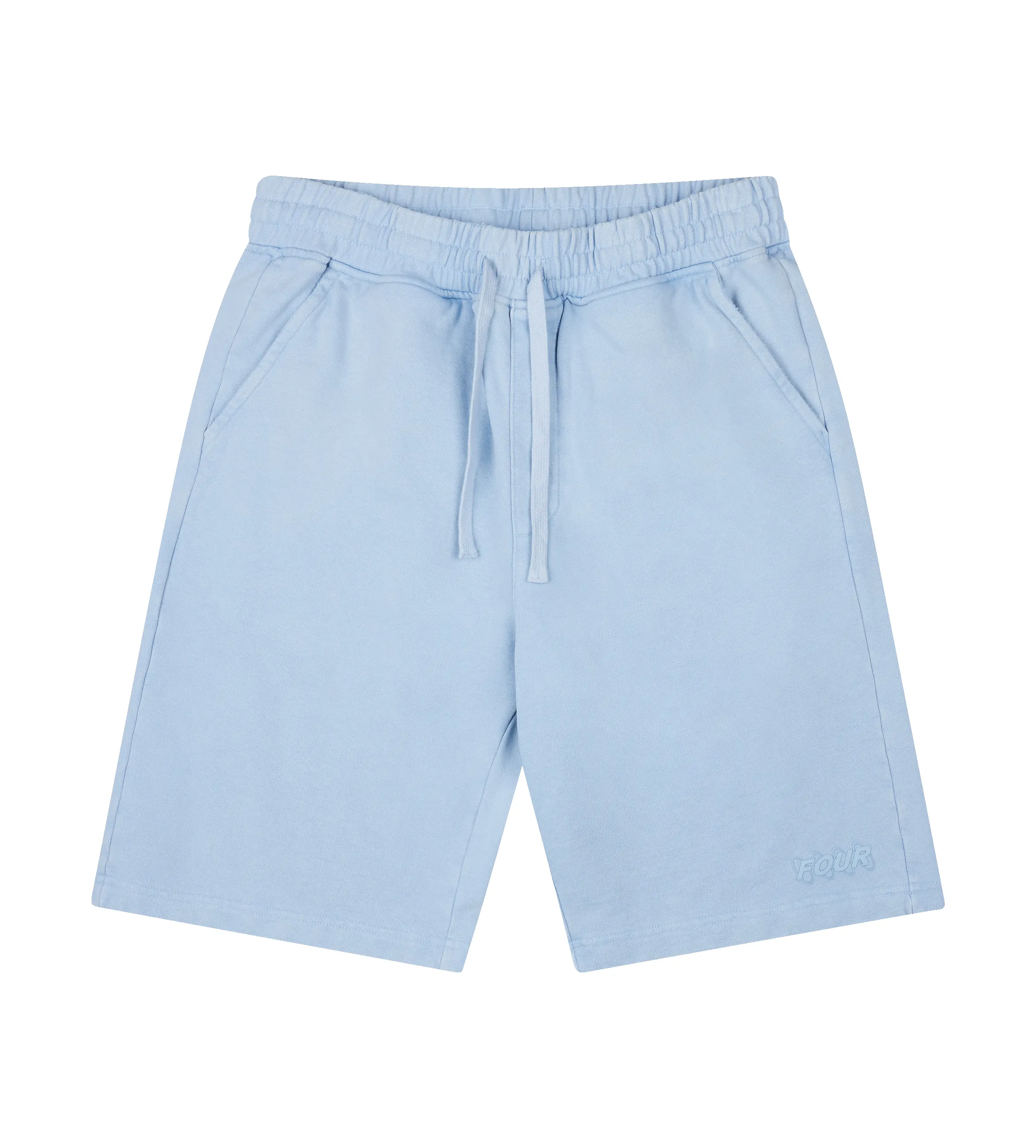 Circles Shorts Washed Ice Blue sold by FOUR Amsterdam product image thumbnail 2