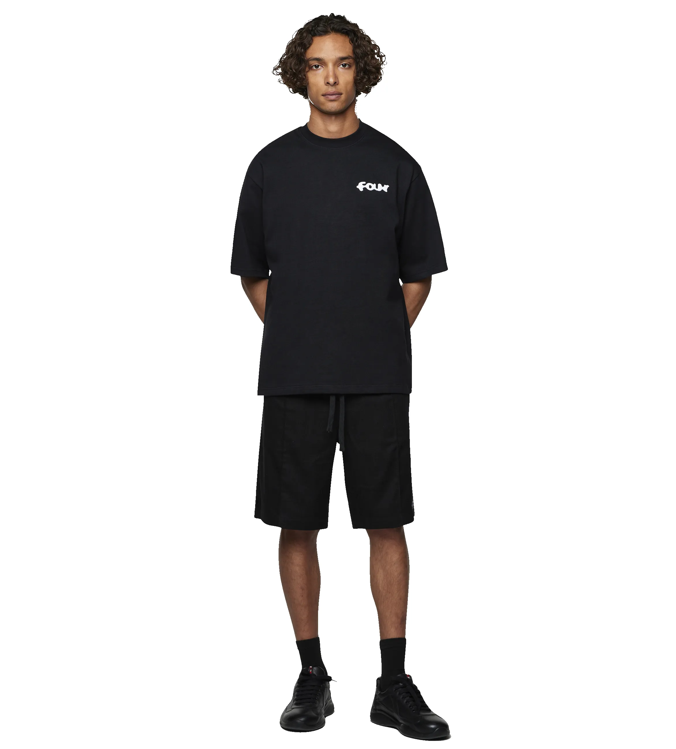 4 Transformation T-shirt Black sold by FOUR Amsterdam product image thumbnail 5