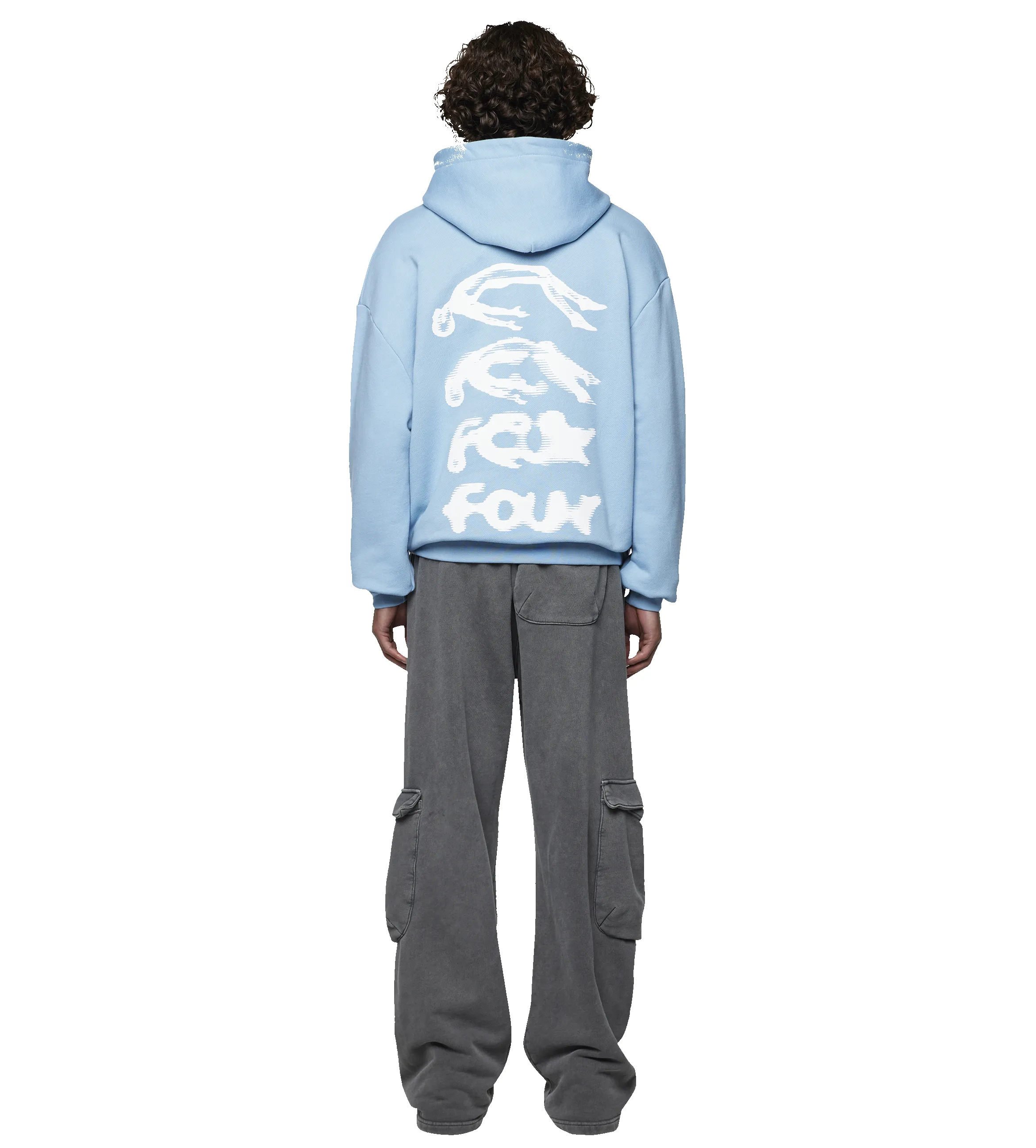 4 Transformation Hoodie Ice Blue sold by FOUR Amsterdam product image thumbnail 3