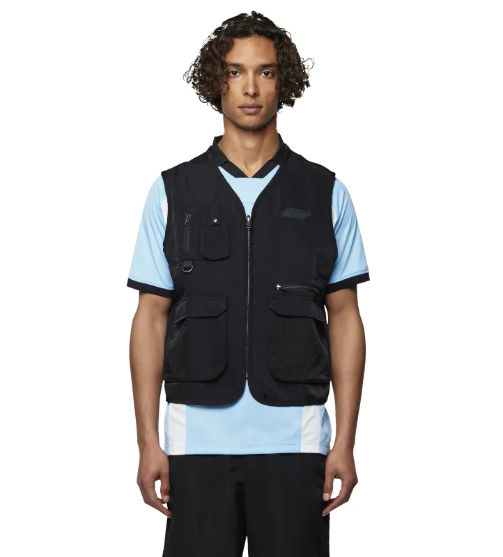 Utility Zip Up Vest - C9 Square Logo - Black sold by FOUR Amsterdam