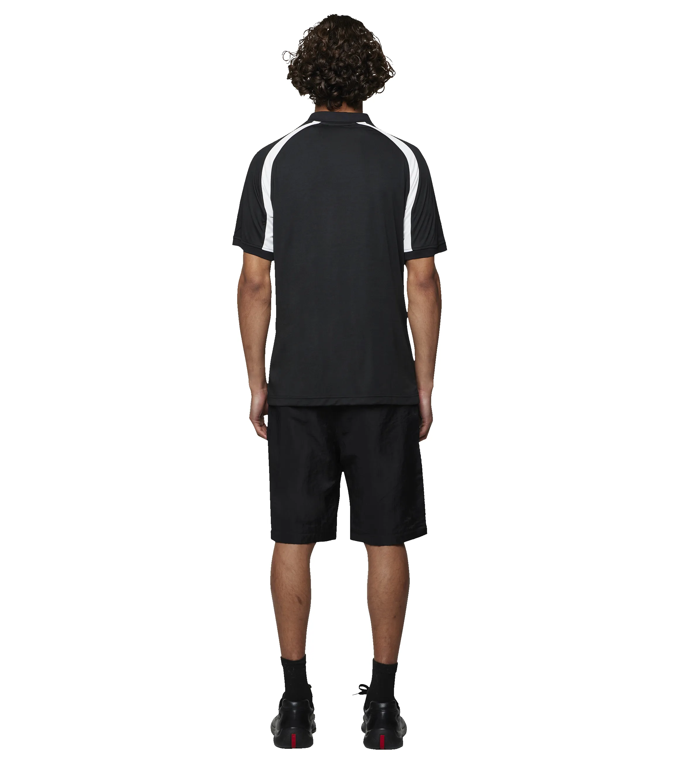 Football T-shirt - C9 Logo – Black/ White sold by FOUR Amsterdam product image thumbnail 3