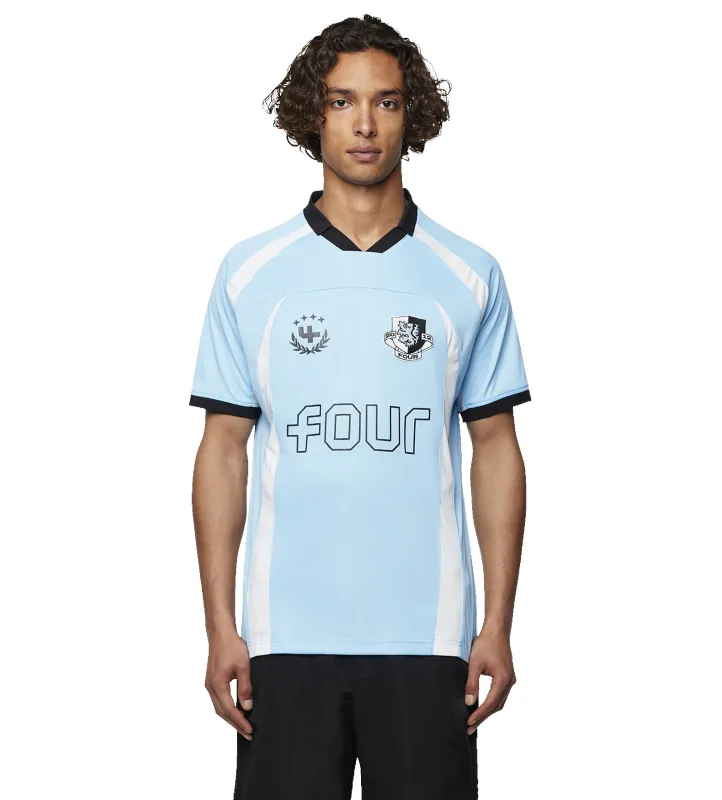 Football T-shirt - C9 Logo – Sky Blue / White sold by FOUR Amsterdam