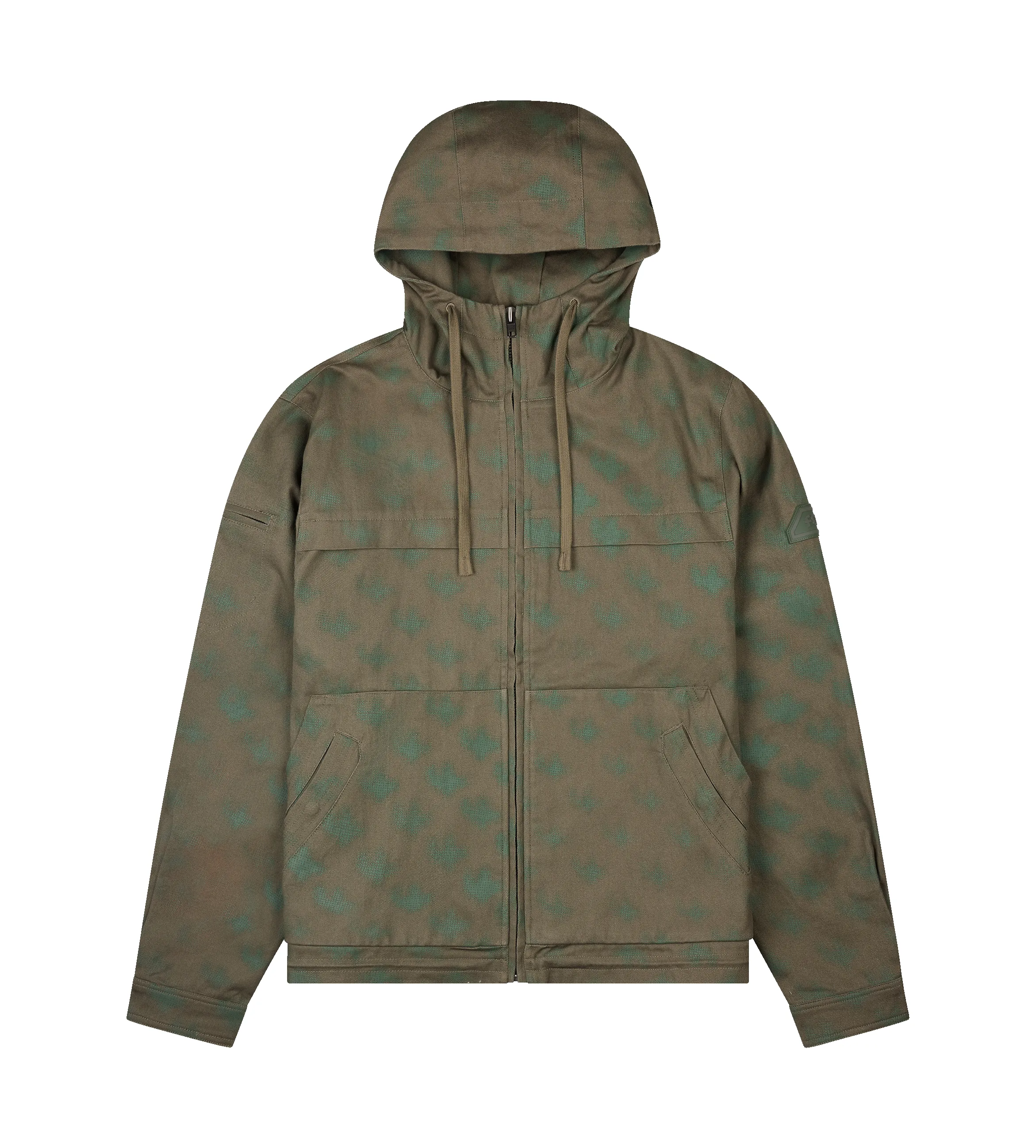 Square Logo Workwear Jacket Moss Green sold by FOUR Amsterdam product image thumbnail 2