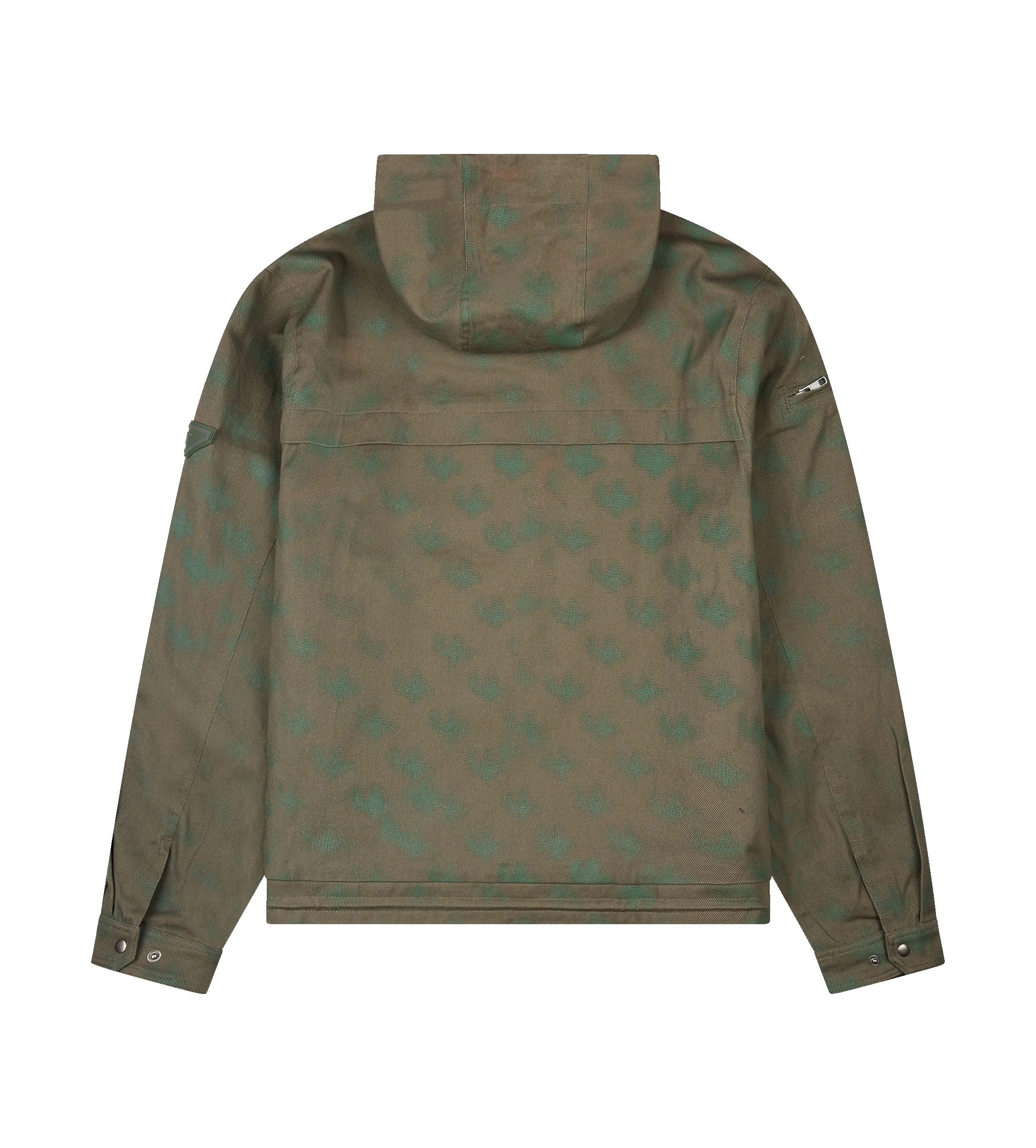 Square Logo Workwear Jacket Moss Green sold by FOUR Amsterdam product image thumbnail 4