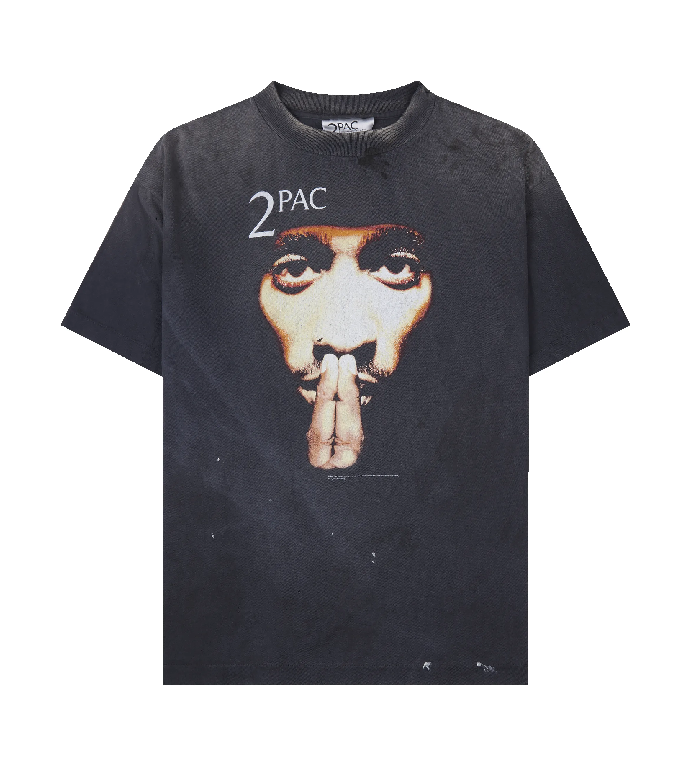 2PAC T-Shirt – Black sold by FOUR Amsterdam