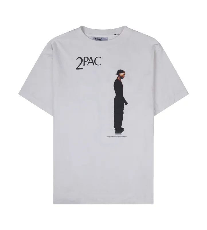 2PAC T-Shirt – White sold by FOUR Amsterdam
