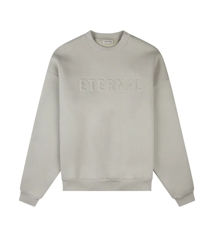 Fear of God Eternal Crewneck in Dove Grey sold by FOUR Amsterdam