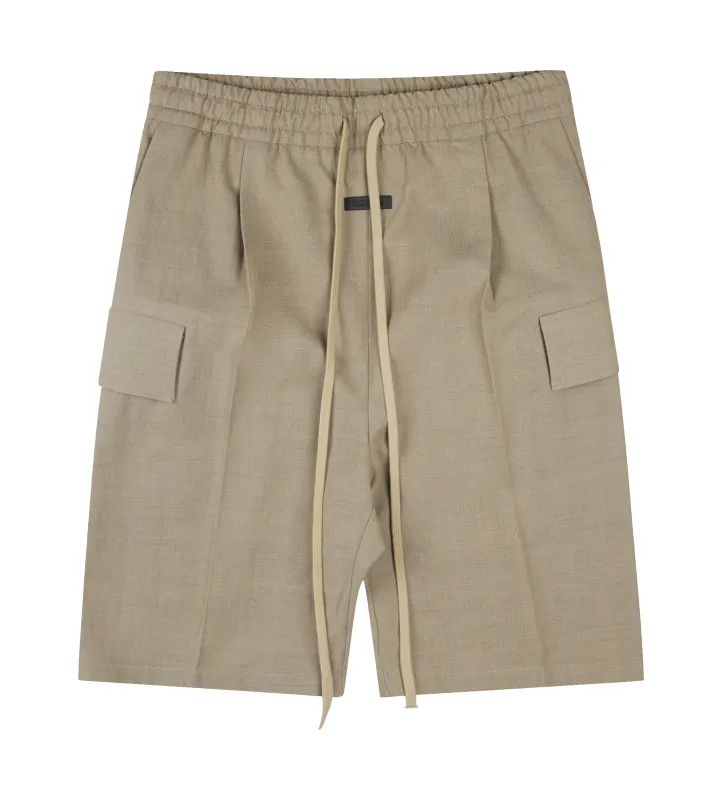 Cargo Shorts (Melange Beige) sold by FOUR Amsterdam