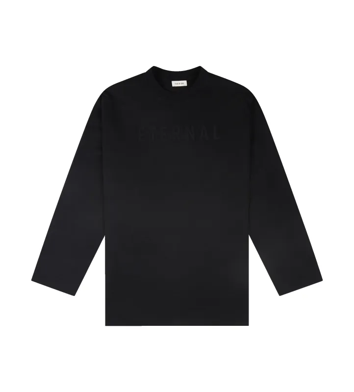 Eternal Long Sleeve Tee (Black) made by Fear of God