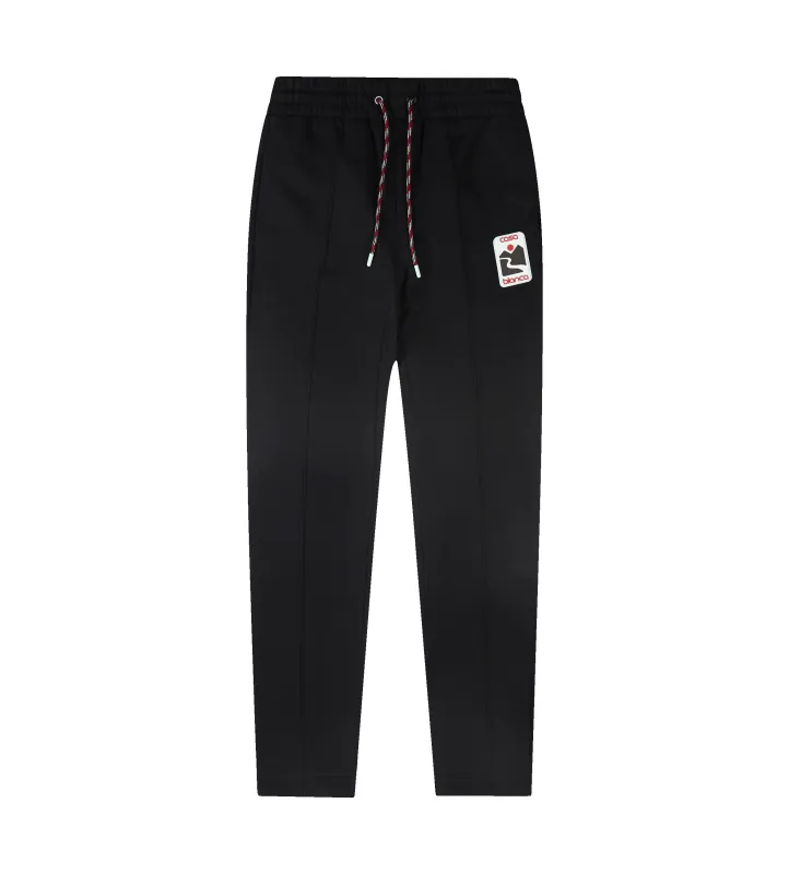 Casablanca Sunset Valley Sweatpants in Black made by Casablanca