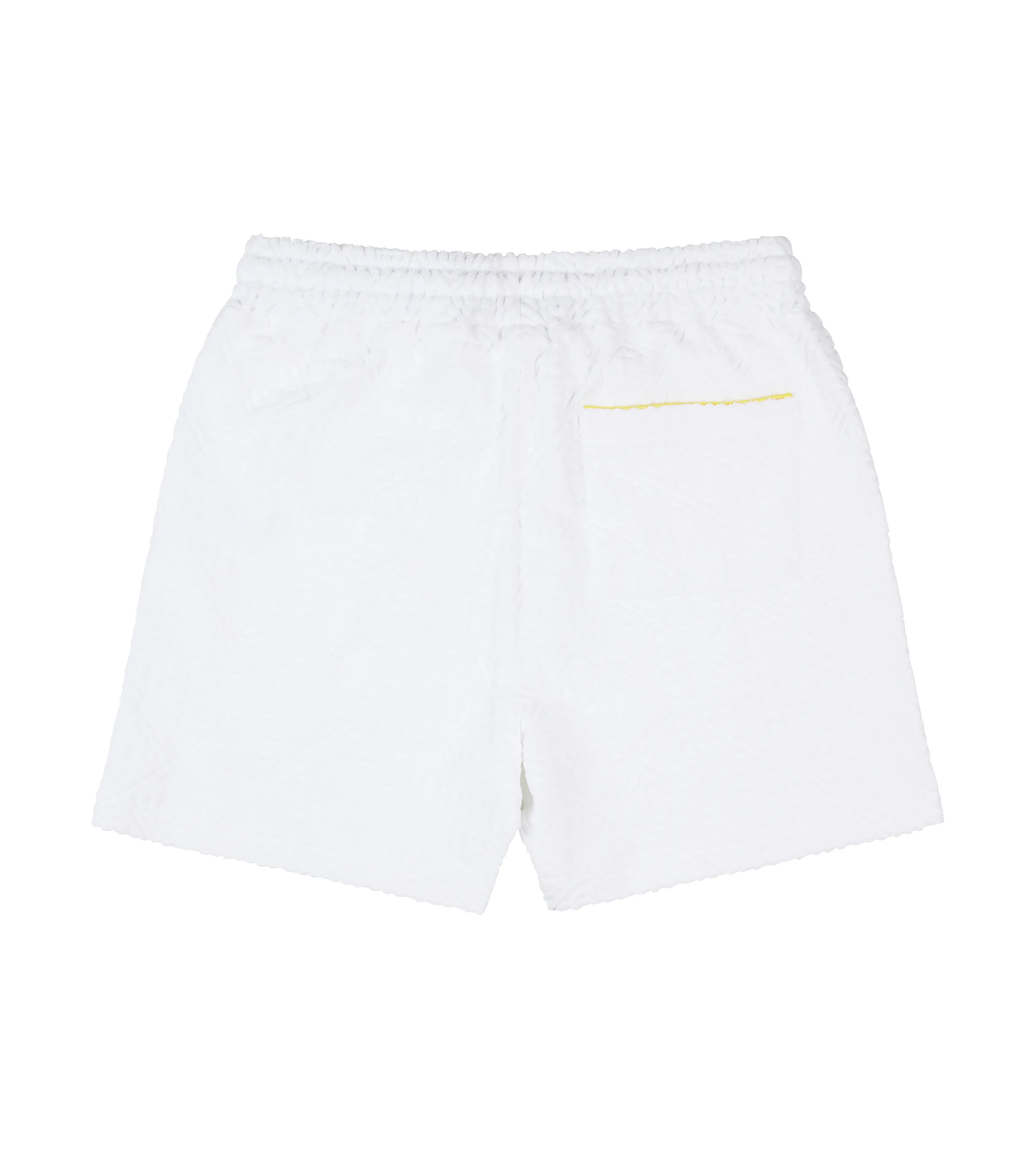 Monogram Towelling Shorts Bright White sold by FOUR Amsterdam product image thumbnail 2
