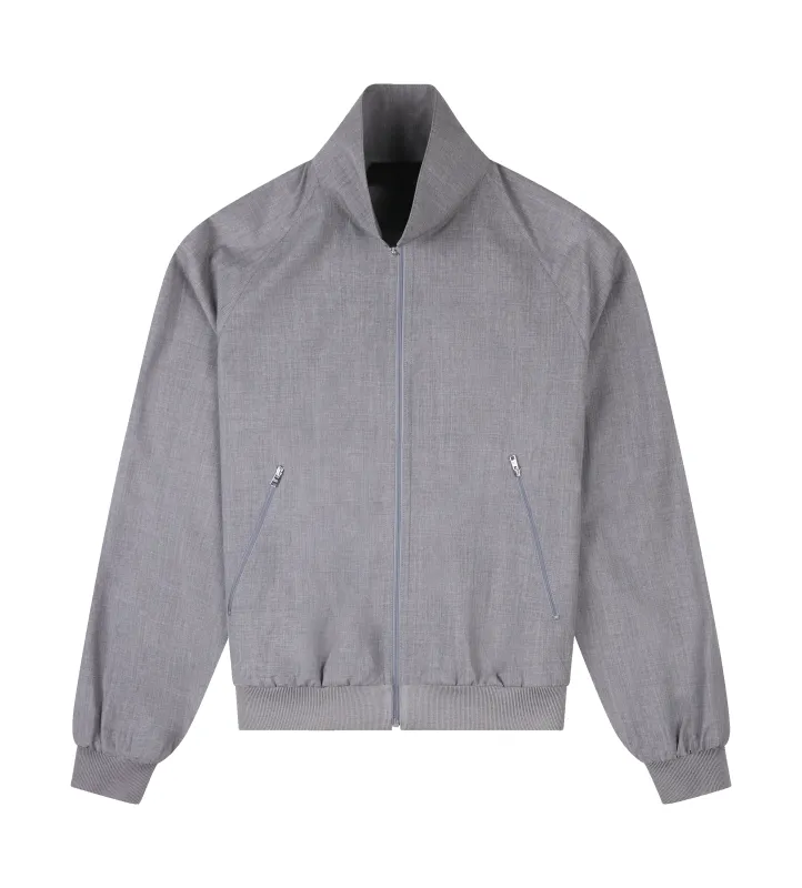 Wool Jacket Grey sold by FOUR Amsterdam
