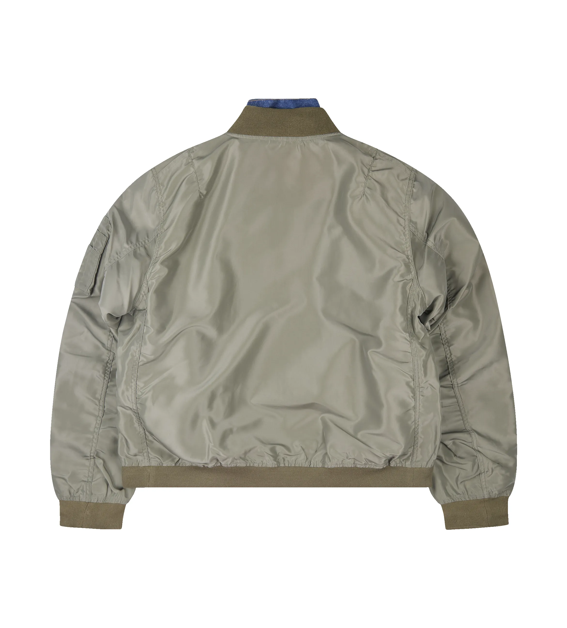 Sacai X Levi's - Nylon Twill Reversible Blouson Blue Khaki sold by FOUR Amsterdam product image thumbnail 2
