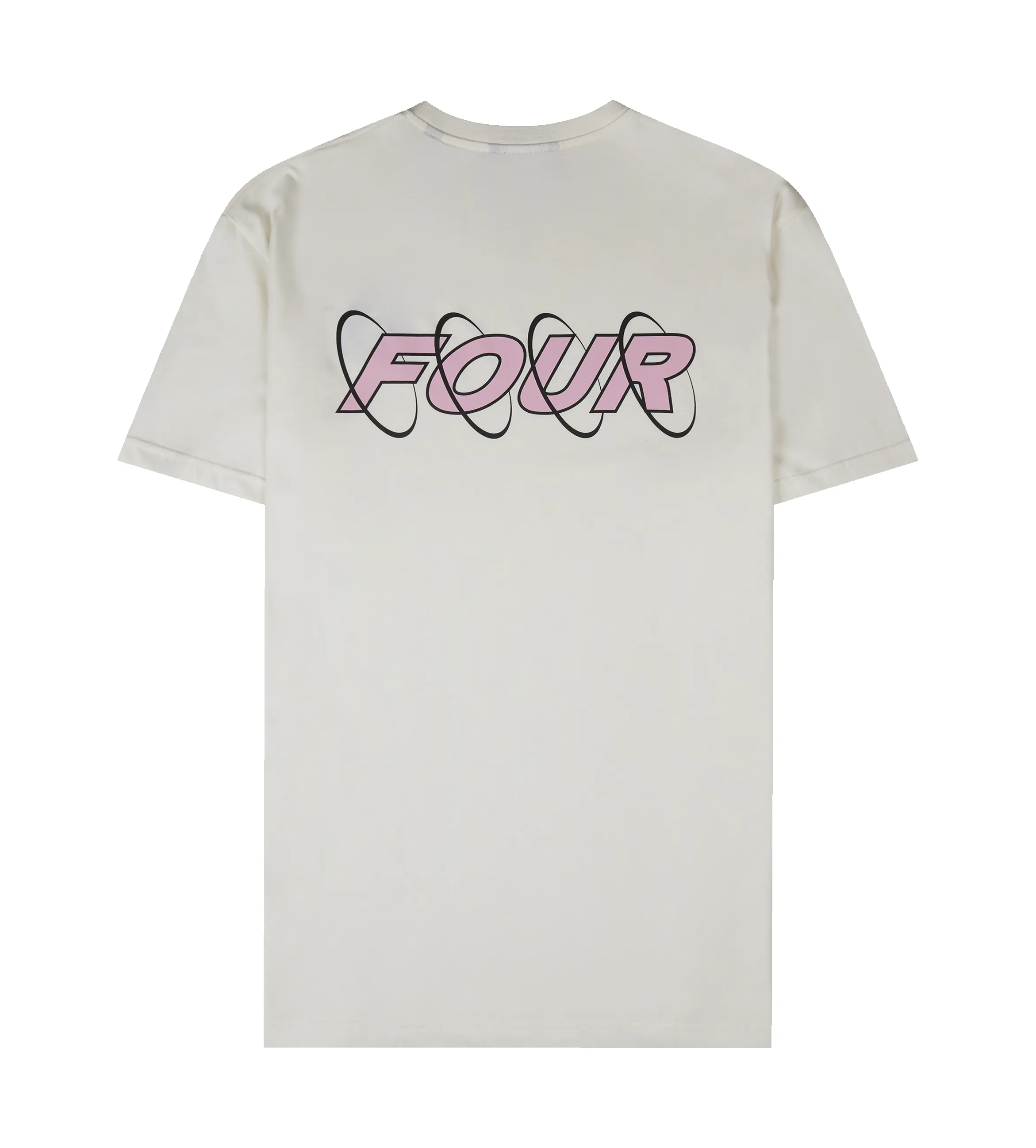 Circles T-shirt Cannoli Cream/ Soft Pink sold by FOUR Amsterdam product image thumbnail 2