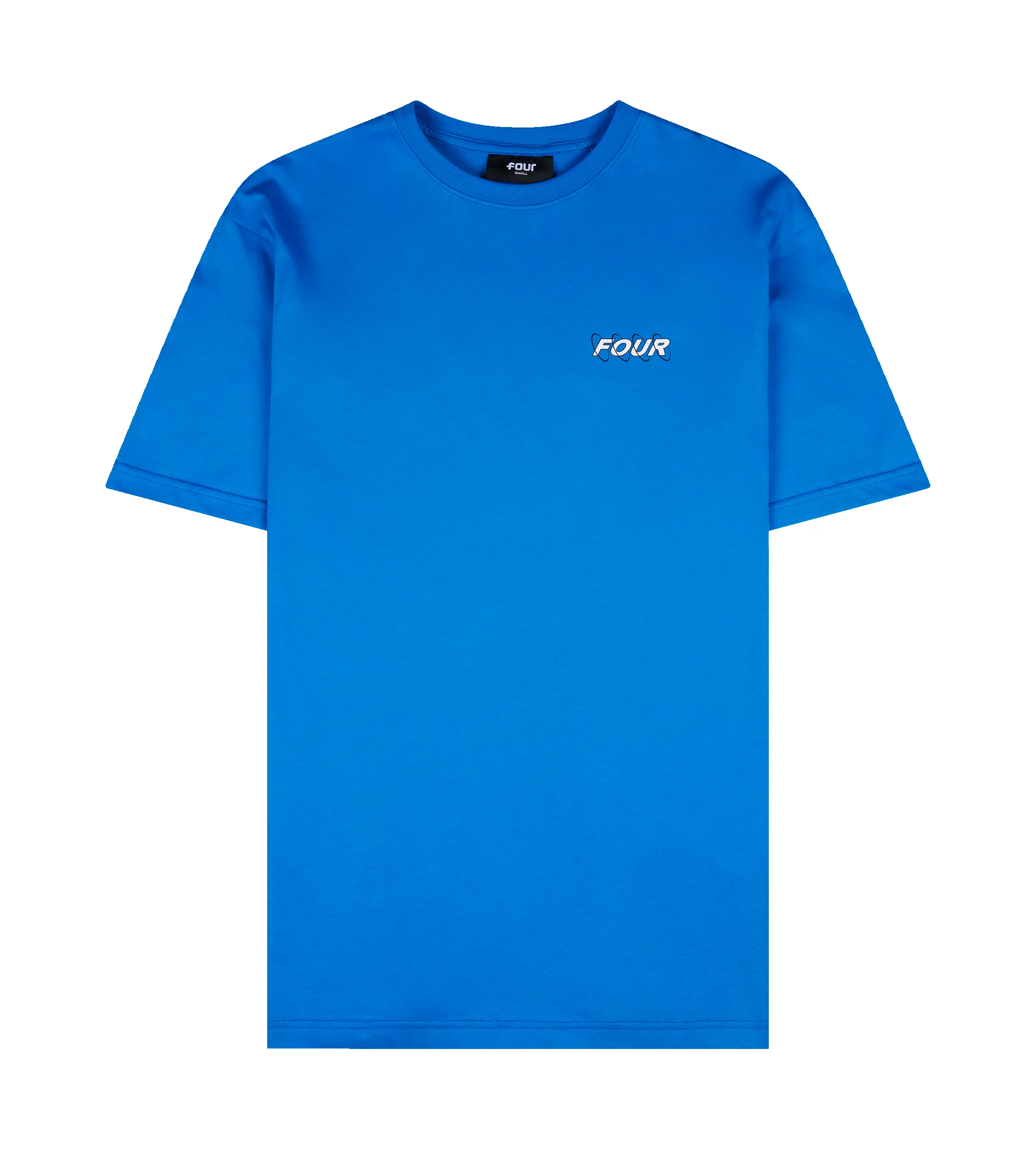 Circles T-shirt Princess Blue/ White sold by FOUR Amsterdam product image thumbnail 4