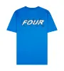 Circles T-shirt Princess Blue/ White sold by FOUR Amsterdam