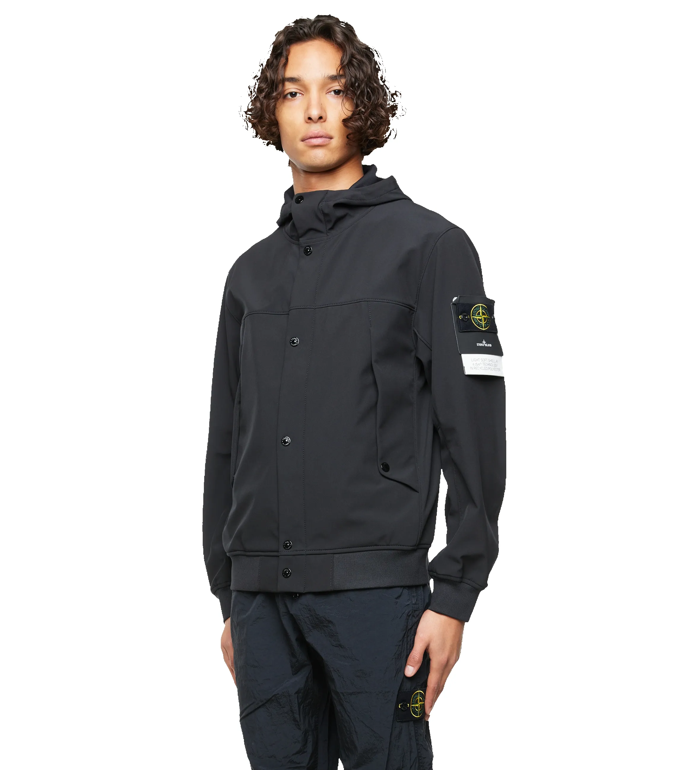 Light Soft Shell Jacket Black sold by FOUR Amsterdam product image thumbnail 4