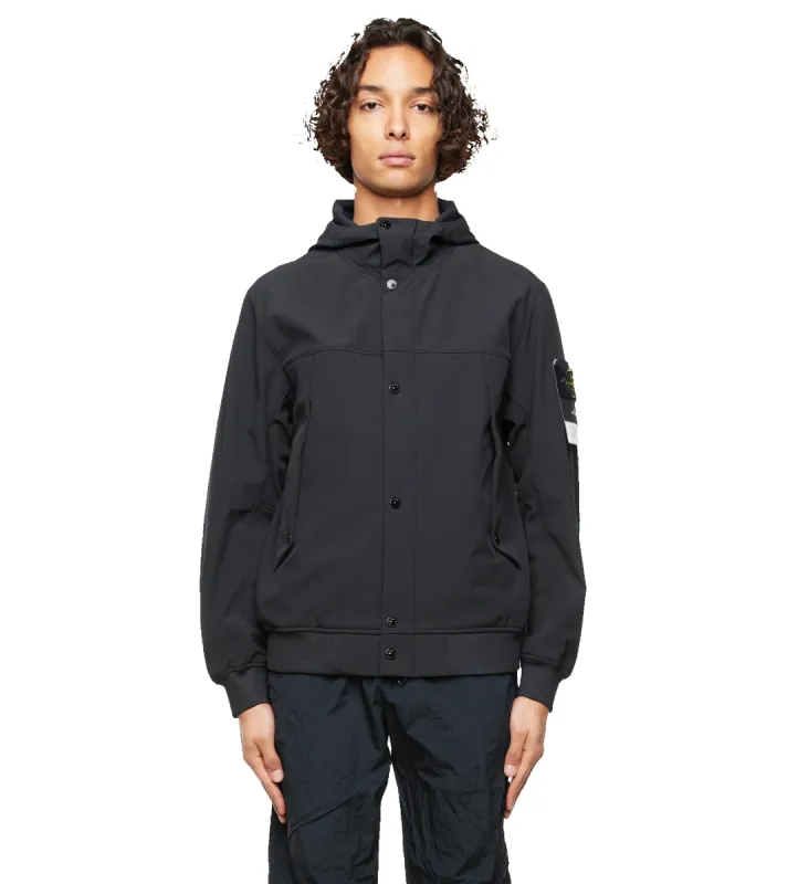 Light Soft Shell Jacket Black sold by FOUR Amsterdam