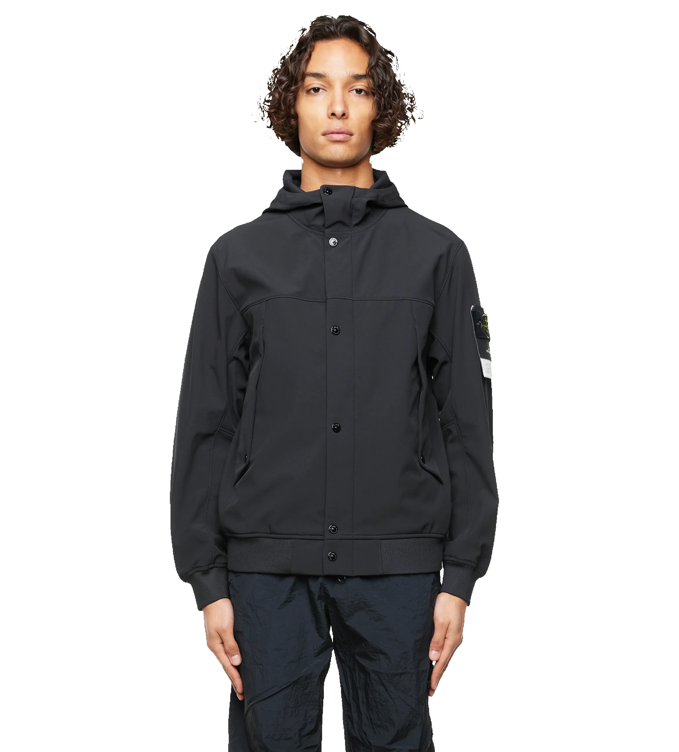 Light Soft Shell Jacket Black sold by FOUR Amsterdam
