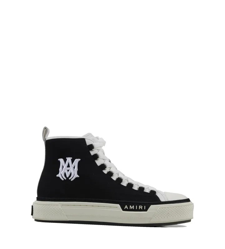 MA Court Hi Sneakers in Black / White sold by FOUR Amsterdam
