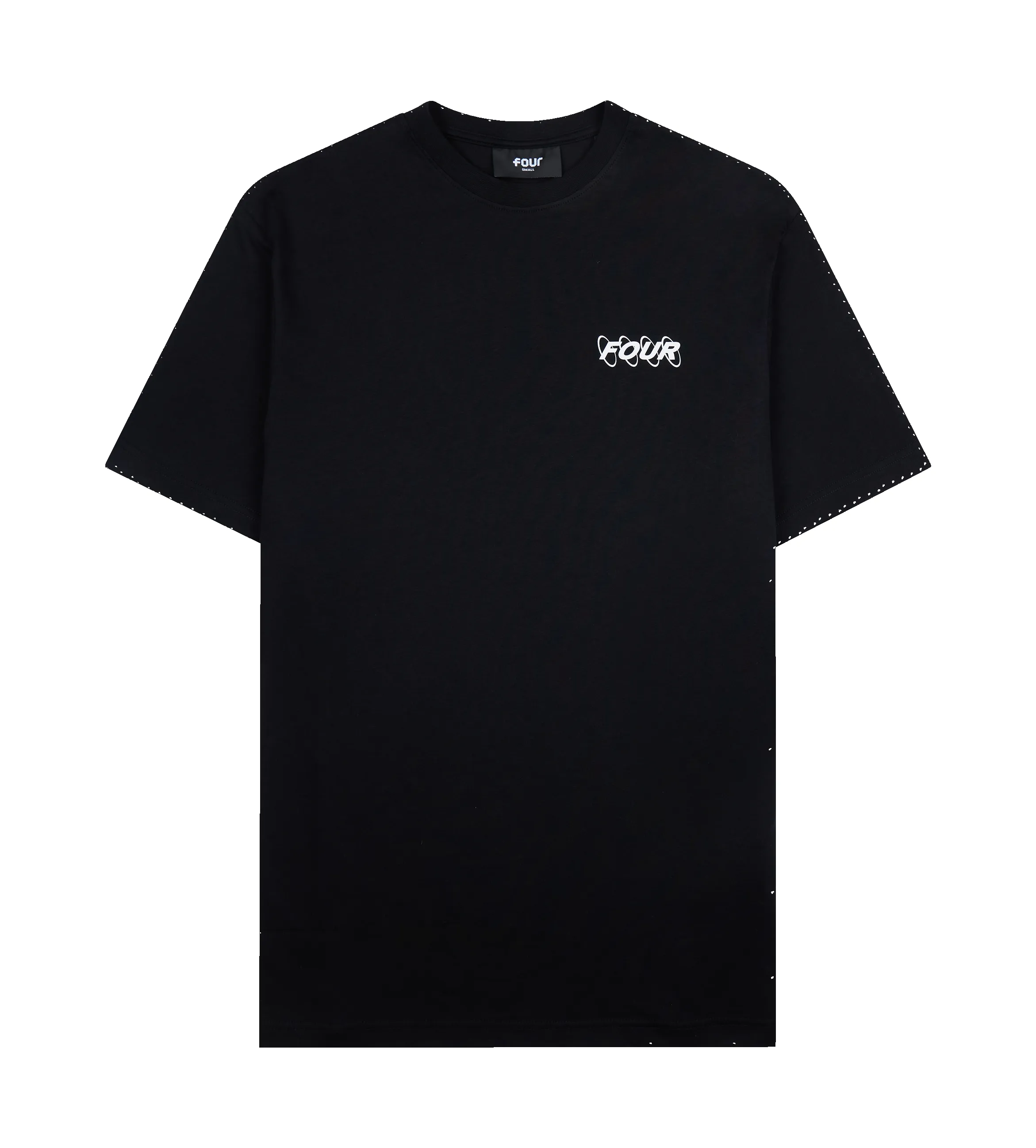 Circles Logo T-shirt Black sold by FOUR Amsterdam
