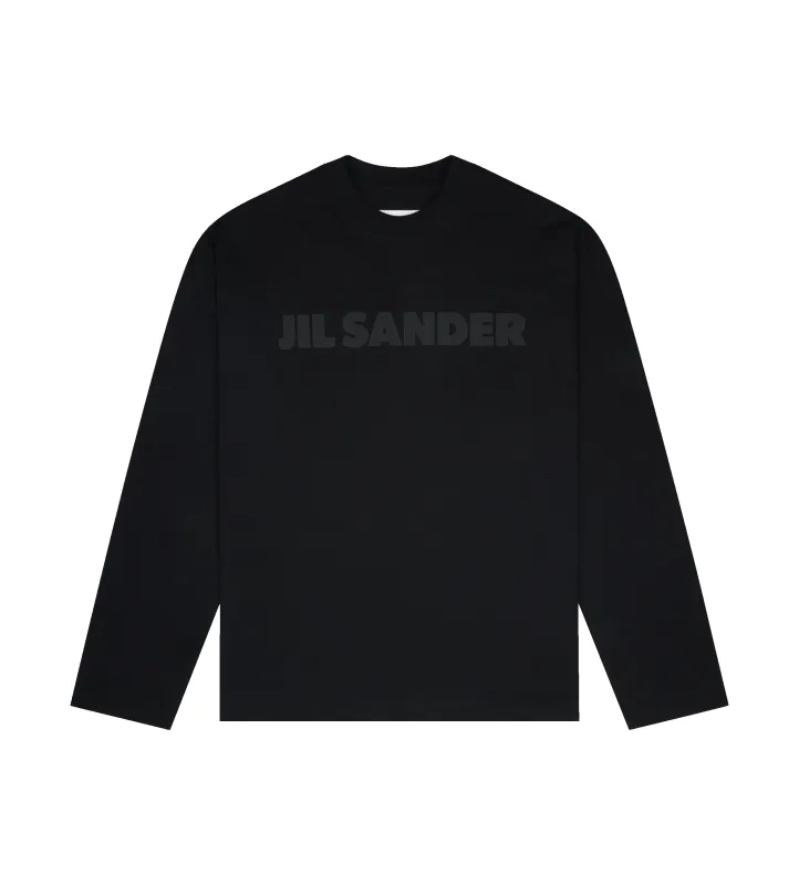 Jil Sander Long Sleeve T-shirt in Black sold by FOUR Amsterdam