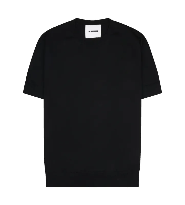 Jil Sander Short SleeveT-shirt in Black sold by FOUR Amsterdam