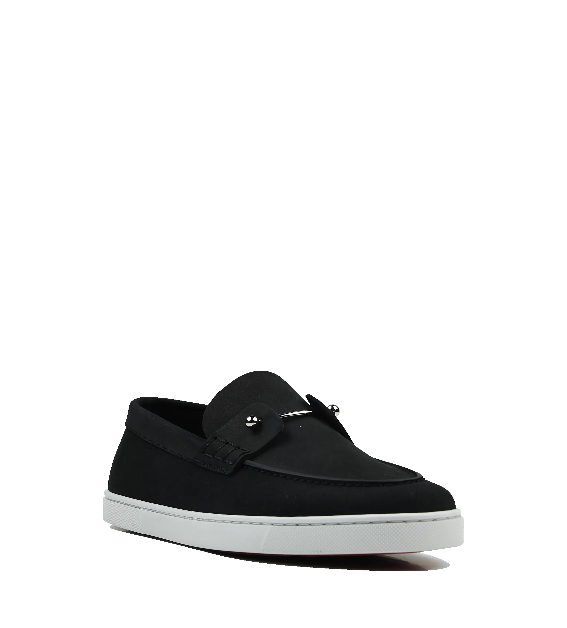 Chambeliboat Boat Loafers - Reversed nubuck leather in Black sold by FOUR Amsterdam product image thumbnail 2