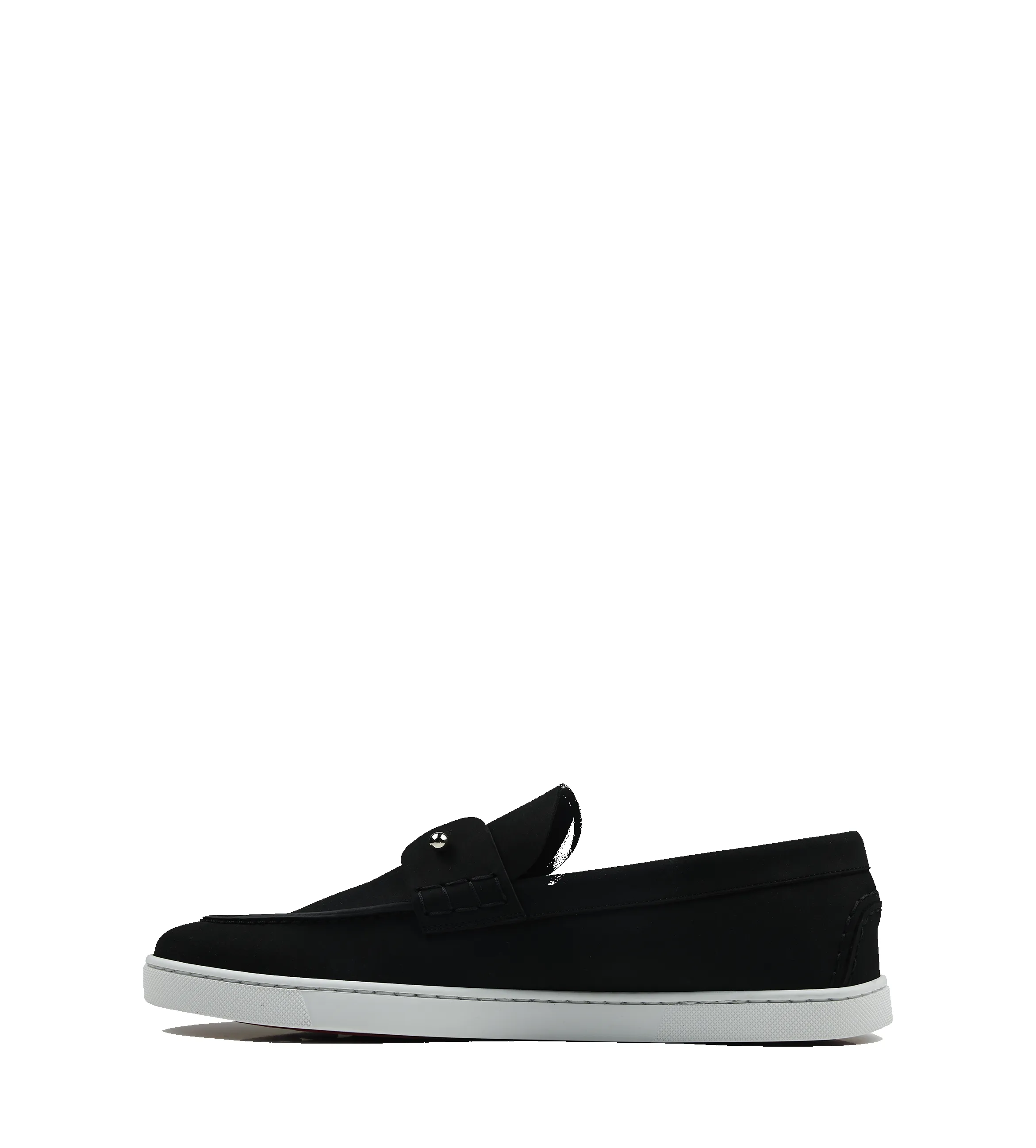 Chambeliboat Boat Loafers - Reversed nubuck leather in Black sold by FOUR Amsterdam product image thumbnail 3