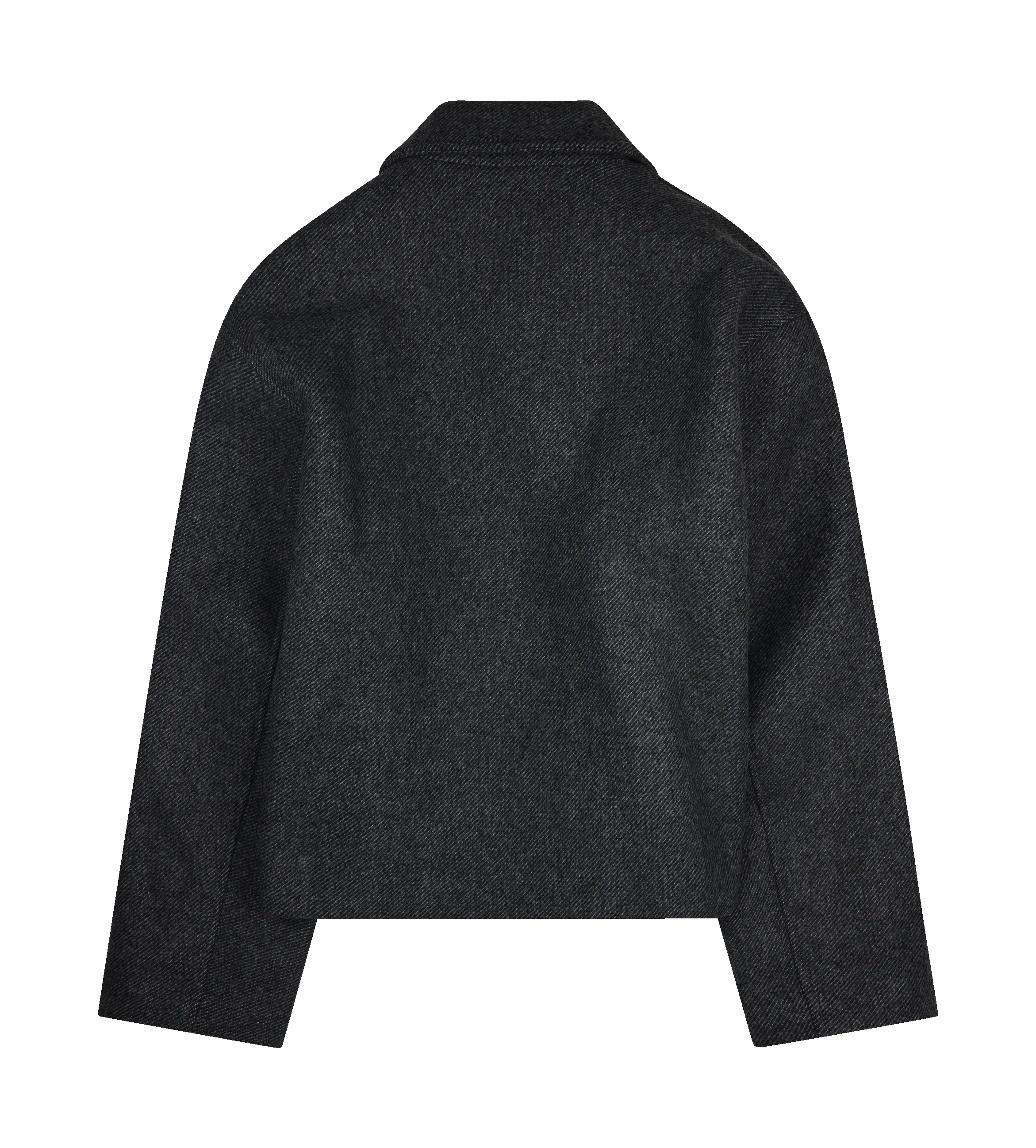 Jil Sander Wool Gabardine Padded Blouson in Grey Meteorite sold by FOUR Amsterdam product image thumbnail 2