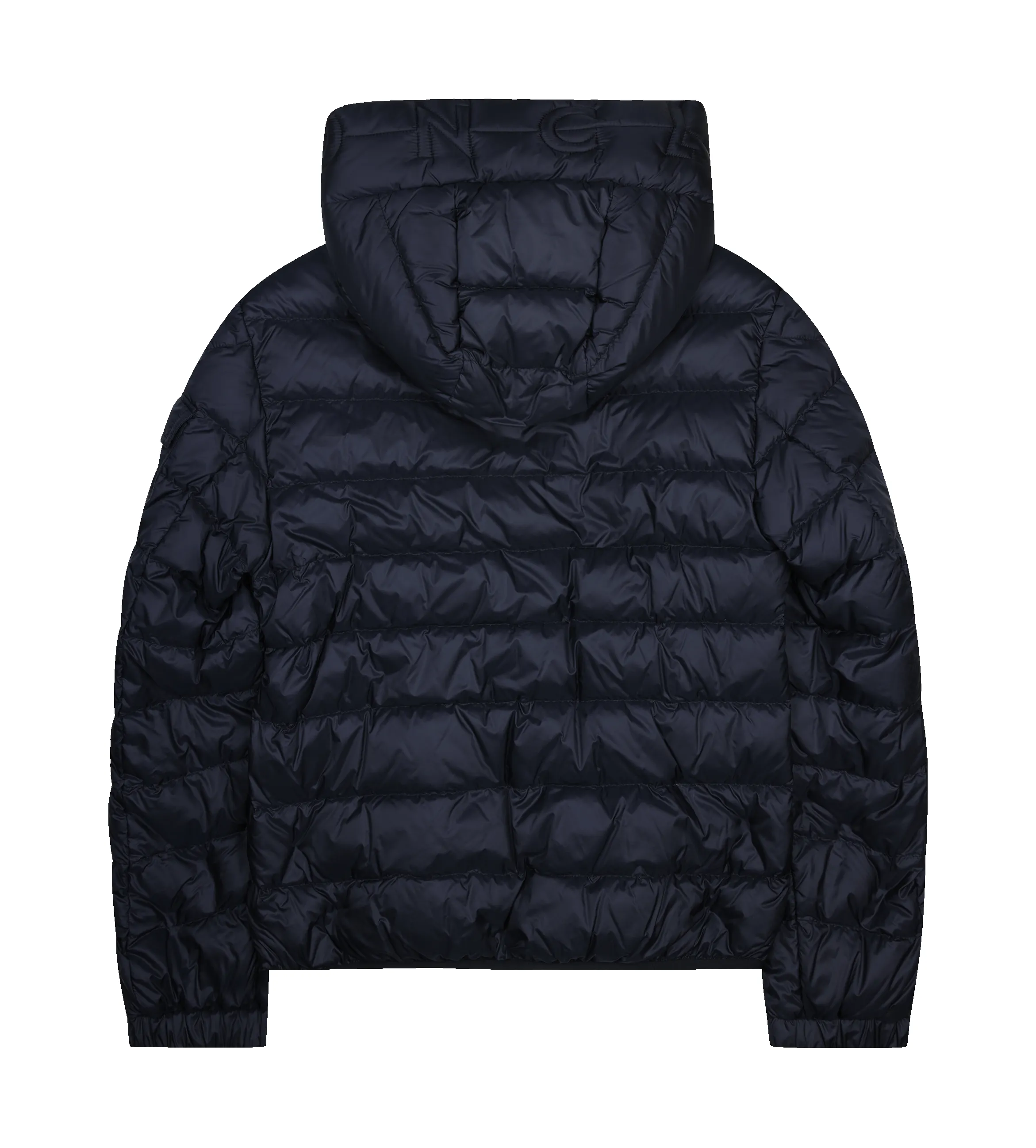 Moncler Najan Hooded Short Down Jacket in Navy sold by FOUR Amsterdam product image thumbnail 2