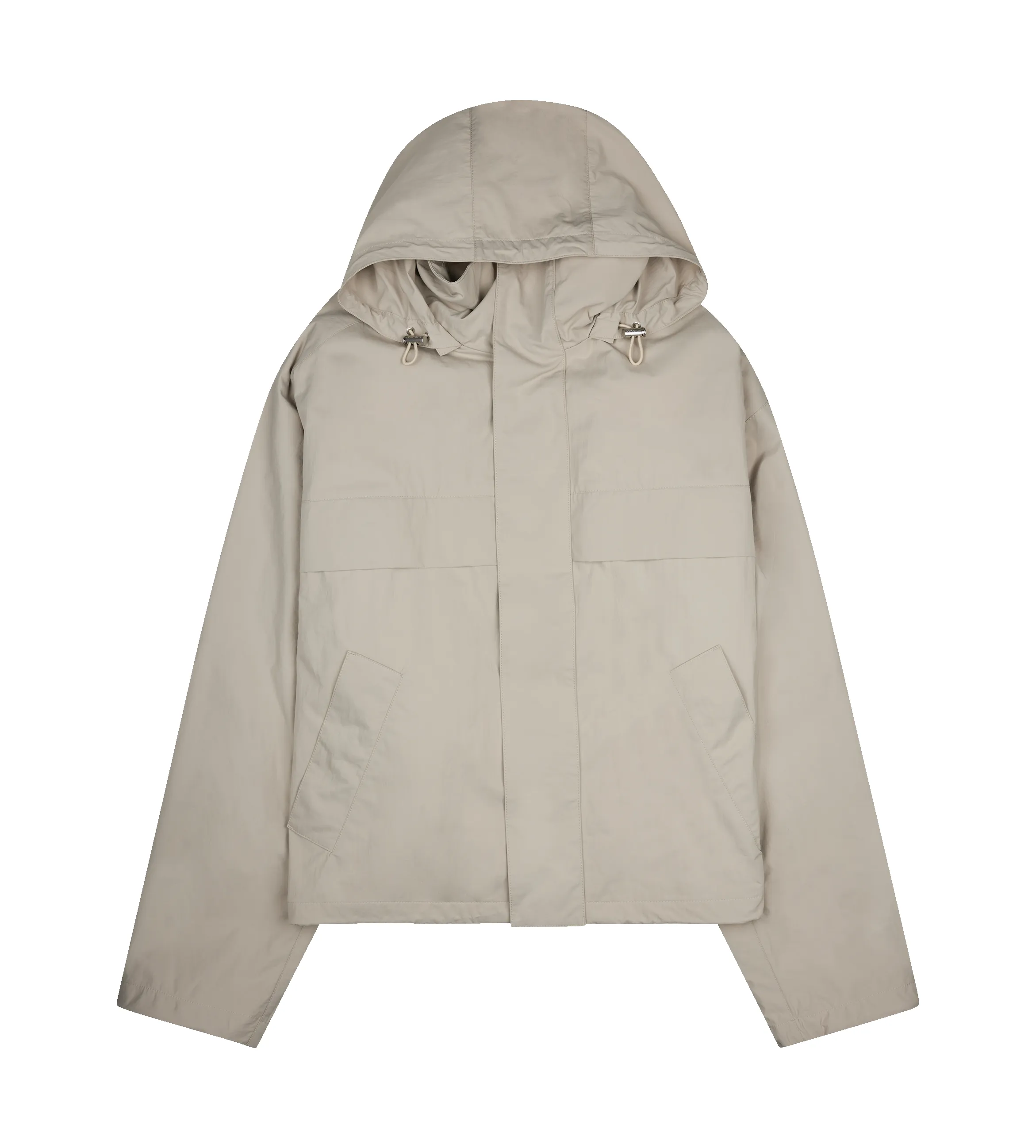 Bottega Veneta Hooded Light Jacket in Beige sold by FOUR Amsterdam