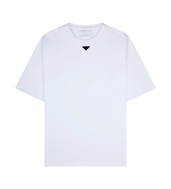 Prada Cotton T-shirt in White sold by FOUR Amsterdam