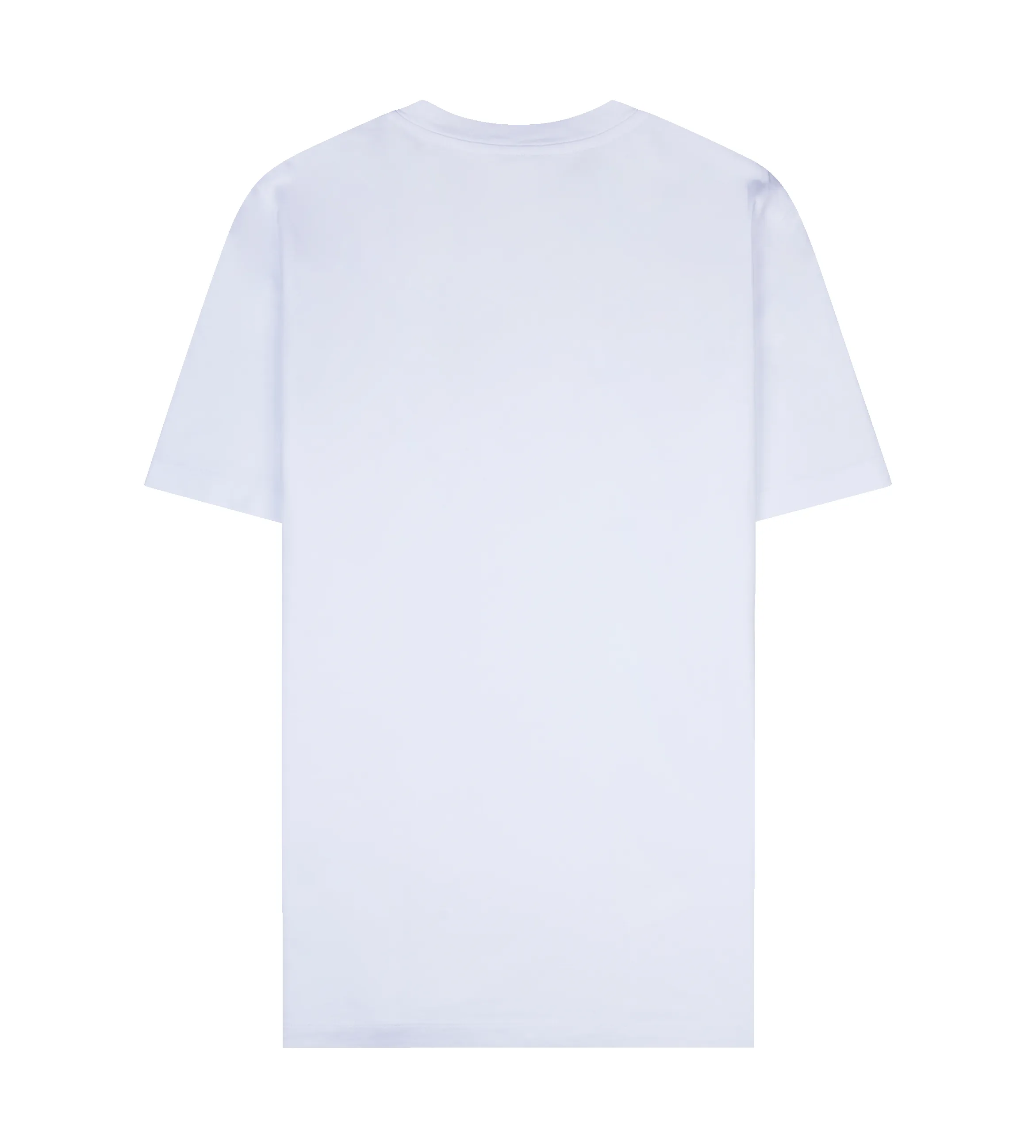 Moncler Flocked Logo Cotton T-Shirt in White sold by FOUR Amsterdam product image thumbnail 2