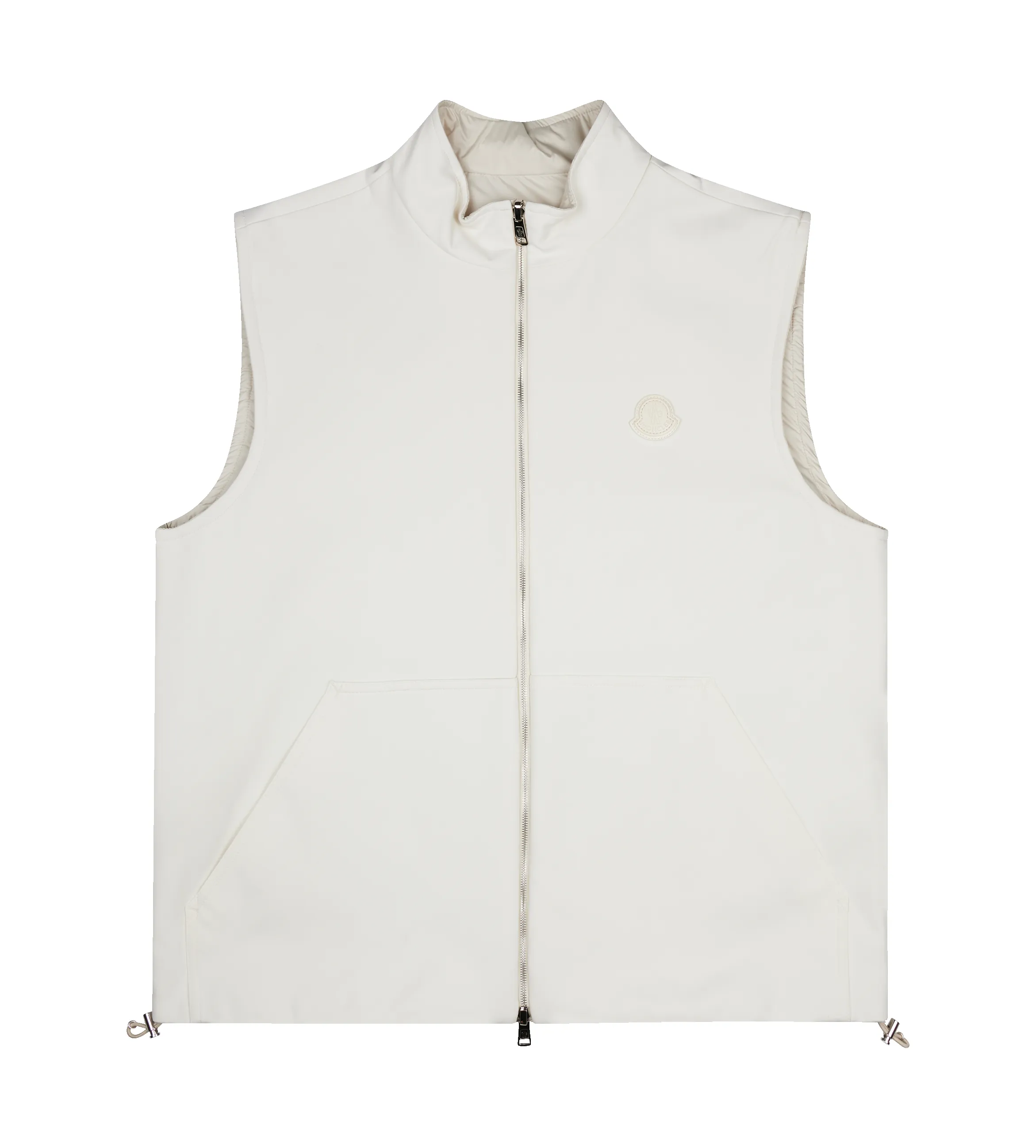Moncler Zip Up Cardigan in Off-white sold by FOUR Amsterdam