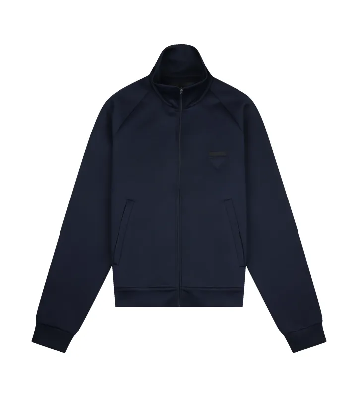 Prada Zippered technical fabric Jacket in Navy sold by FOUR Amsterdam