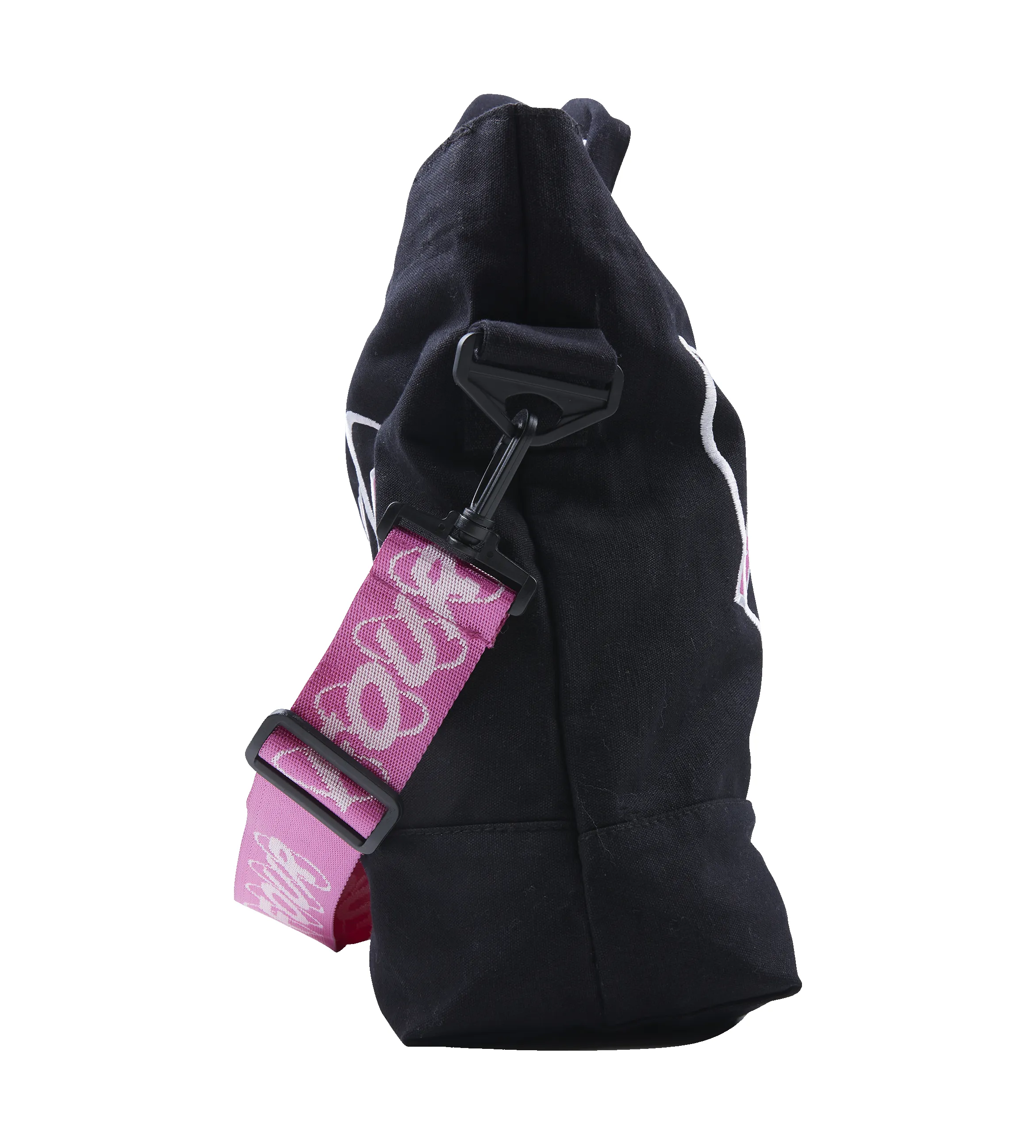 Circles Embroidery Shopper White/ Pink sold by FOUR Amsterdam product image thumbnail 5